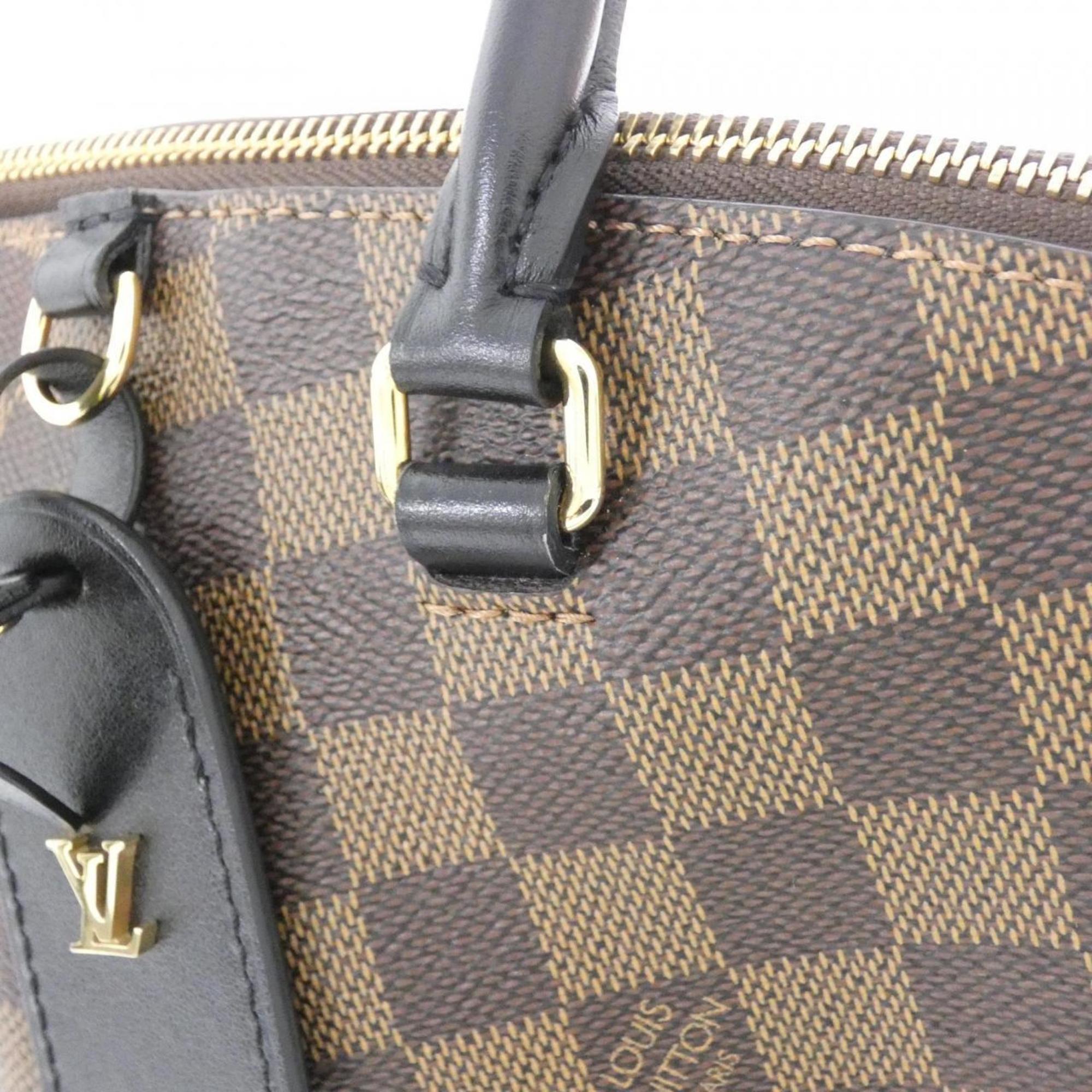 Louis Vuitton Ebene Coated Canvas Handbag