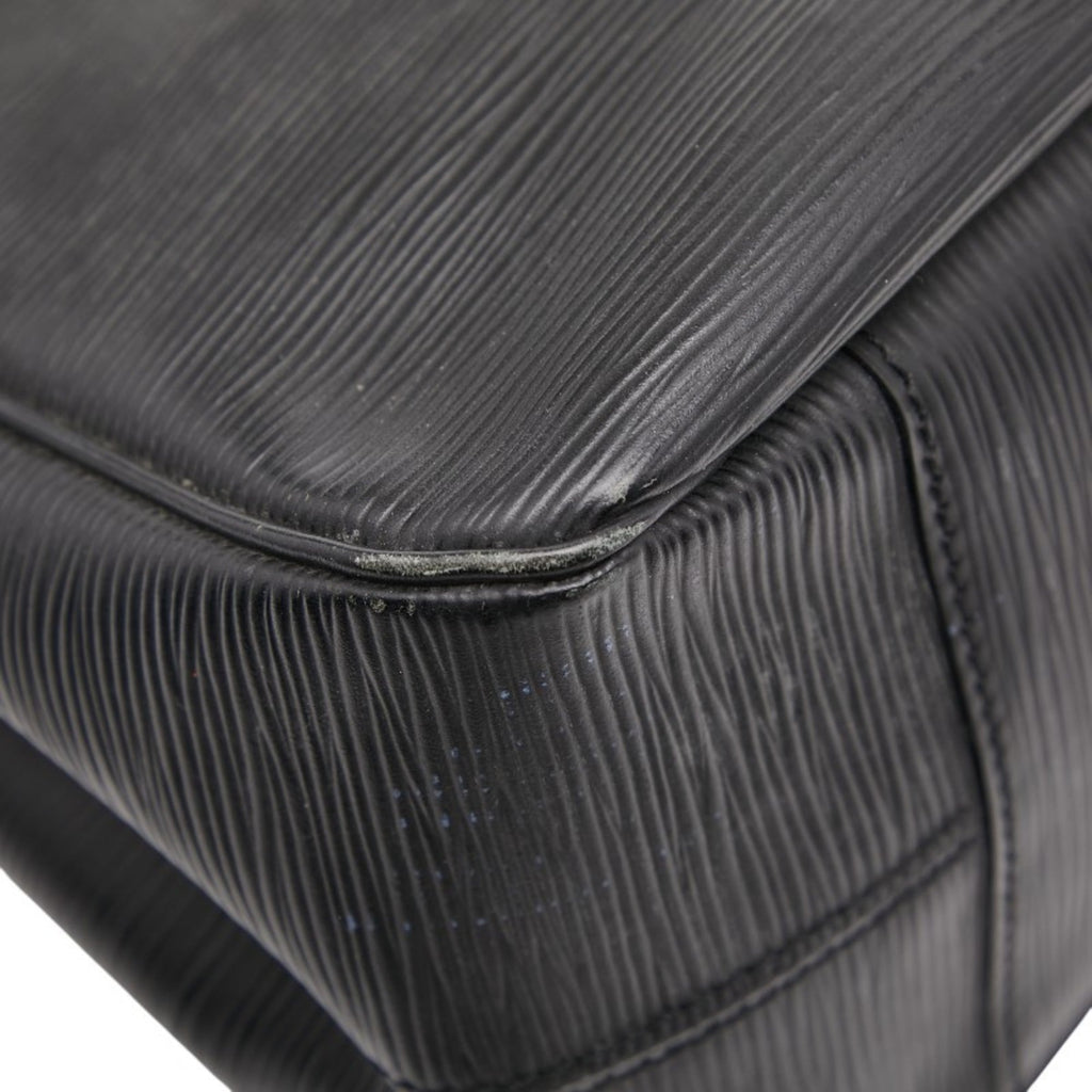 Louis Vuitton Black Noir Leather Handbag