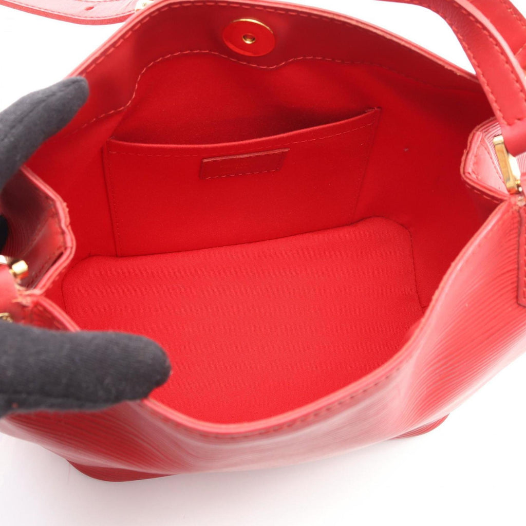 Louis Vuitton Red Color Leather Shoulder Bag