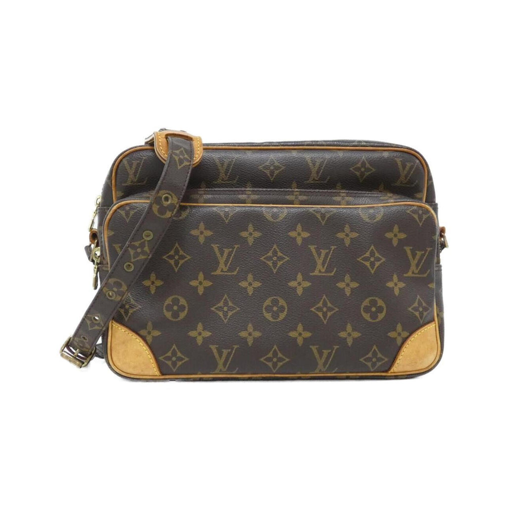 Louis Vuitton Marron Coated Canvas Shoulder Bag