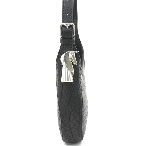 Burberry Black Leather Shoulder Bag