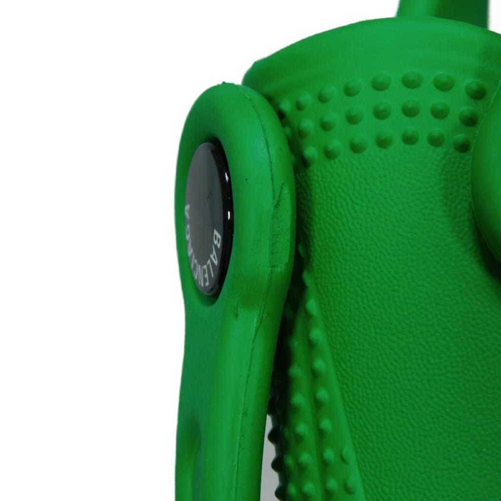 Balenciaga Green Rubber Pochette Shoulder