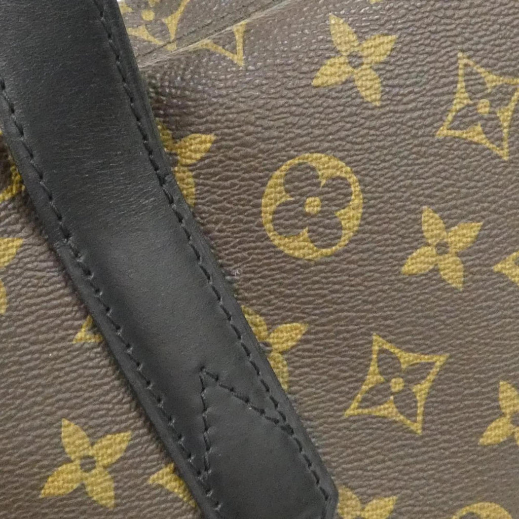 Louis Vuitton Marron Coated Canvas Handbag