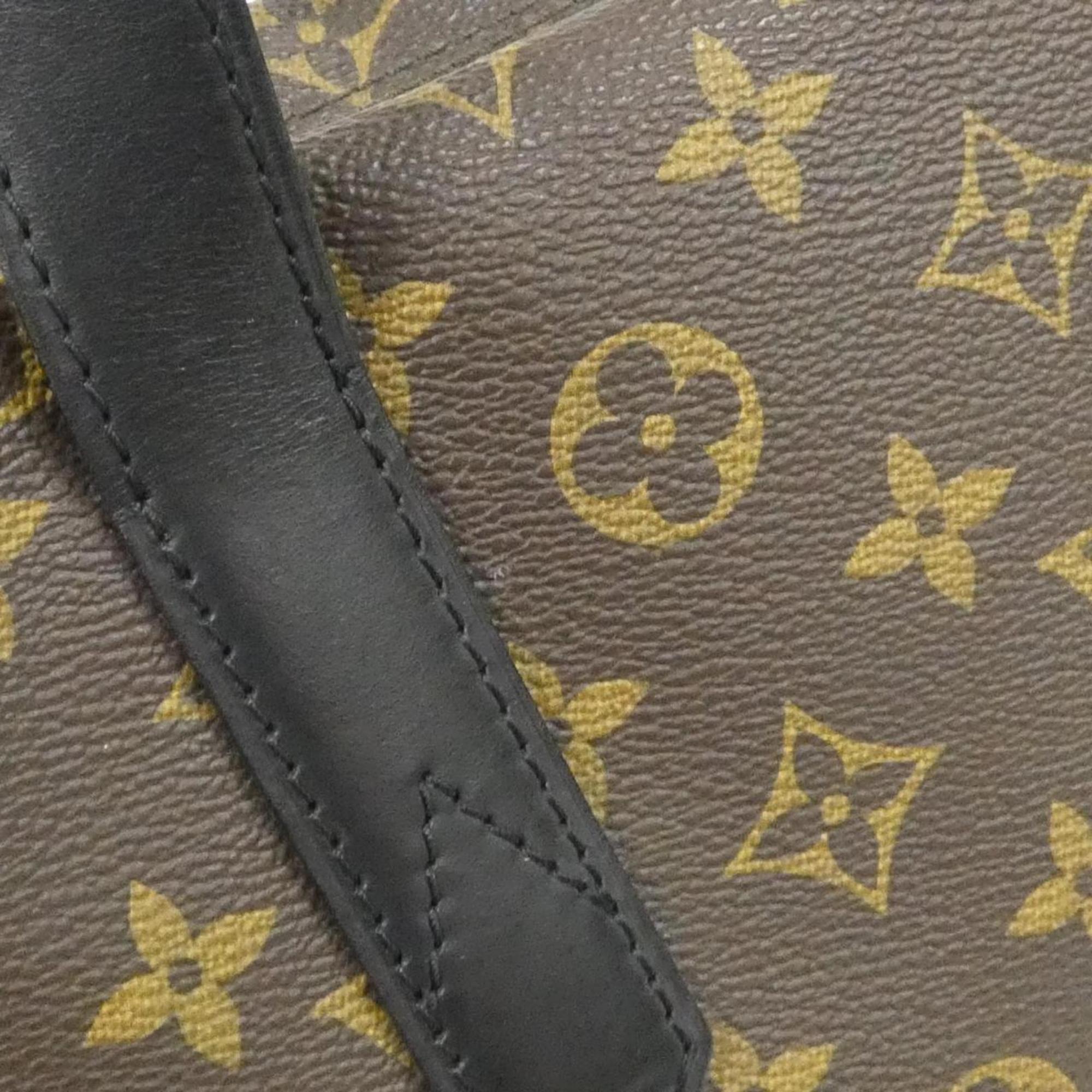 Louis Vuitton Marron Coated Canvas Handbag