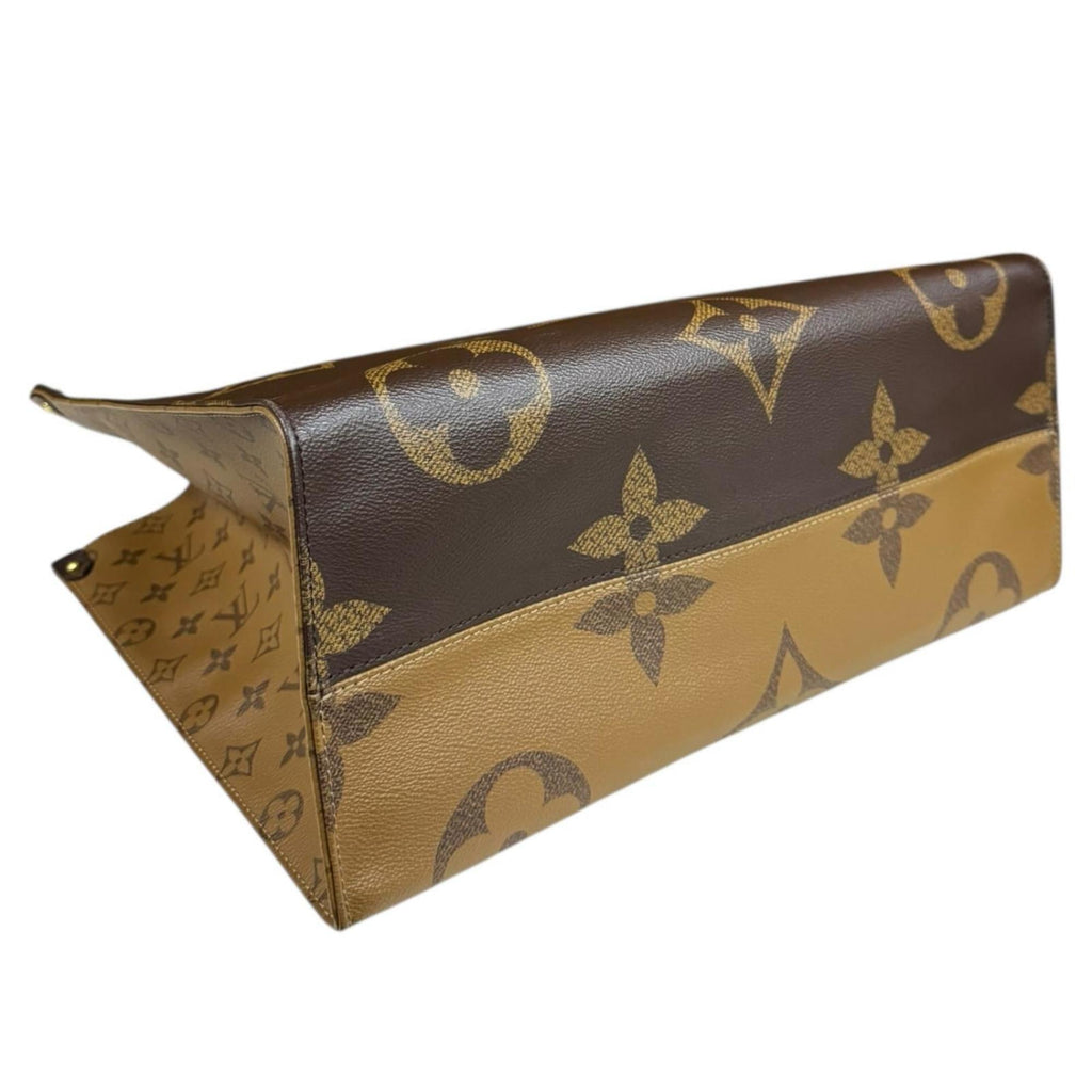 Louis Vuitton Monogram Brown Monogram Monogram Reverse Monogram Monogram Reverse Shoulder Bag