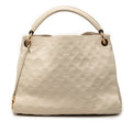 Louis Vuitton Ivory Neige Leather Shoulder Bag