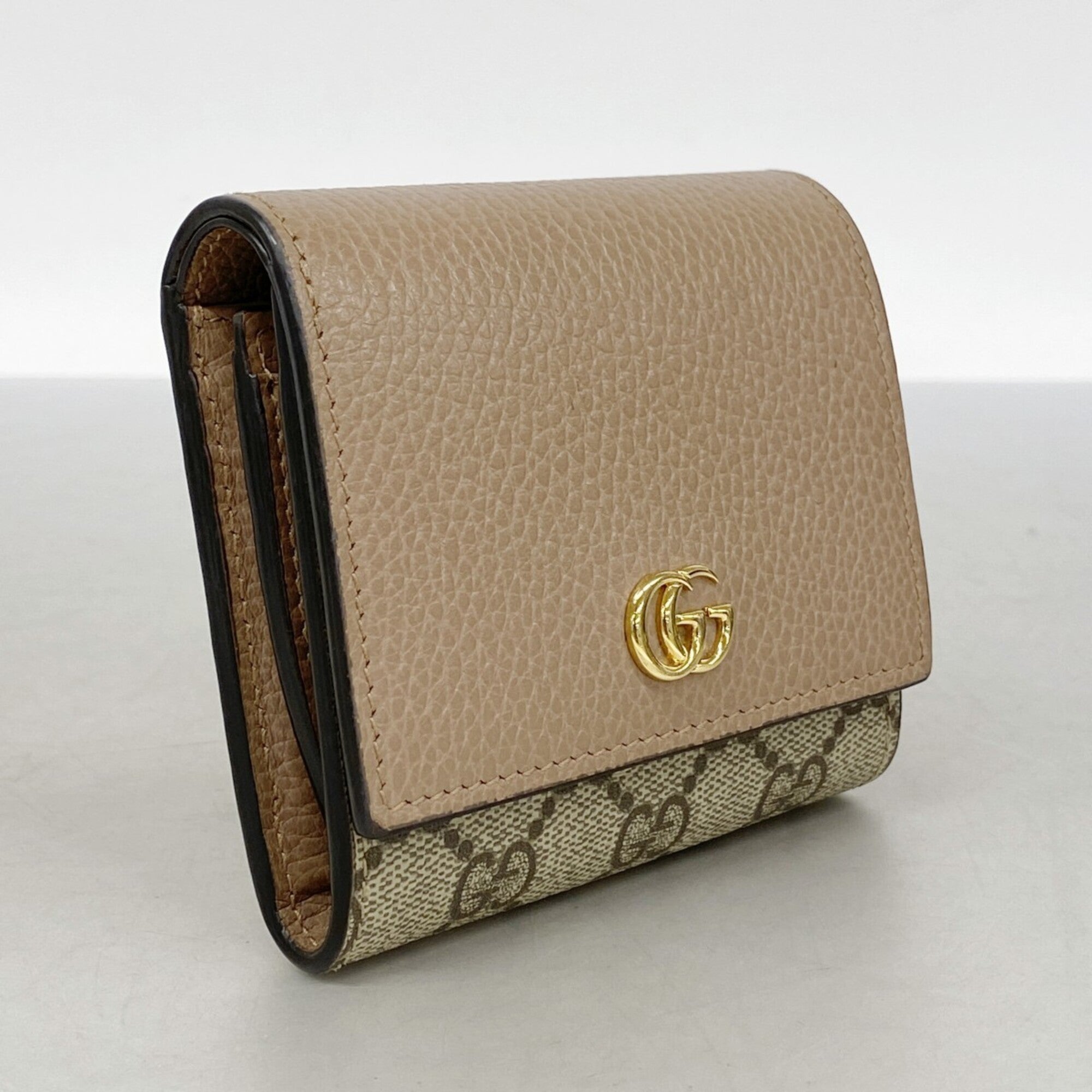 Gucci Brown Pvc Leather Wallet (Bi-Fold) (Pre-Owned)