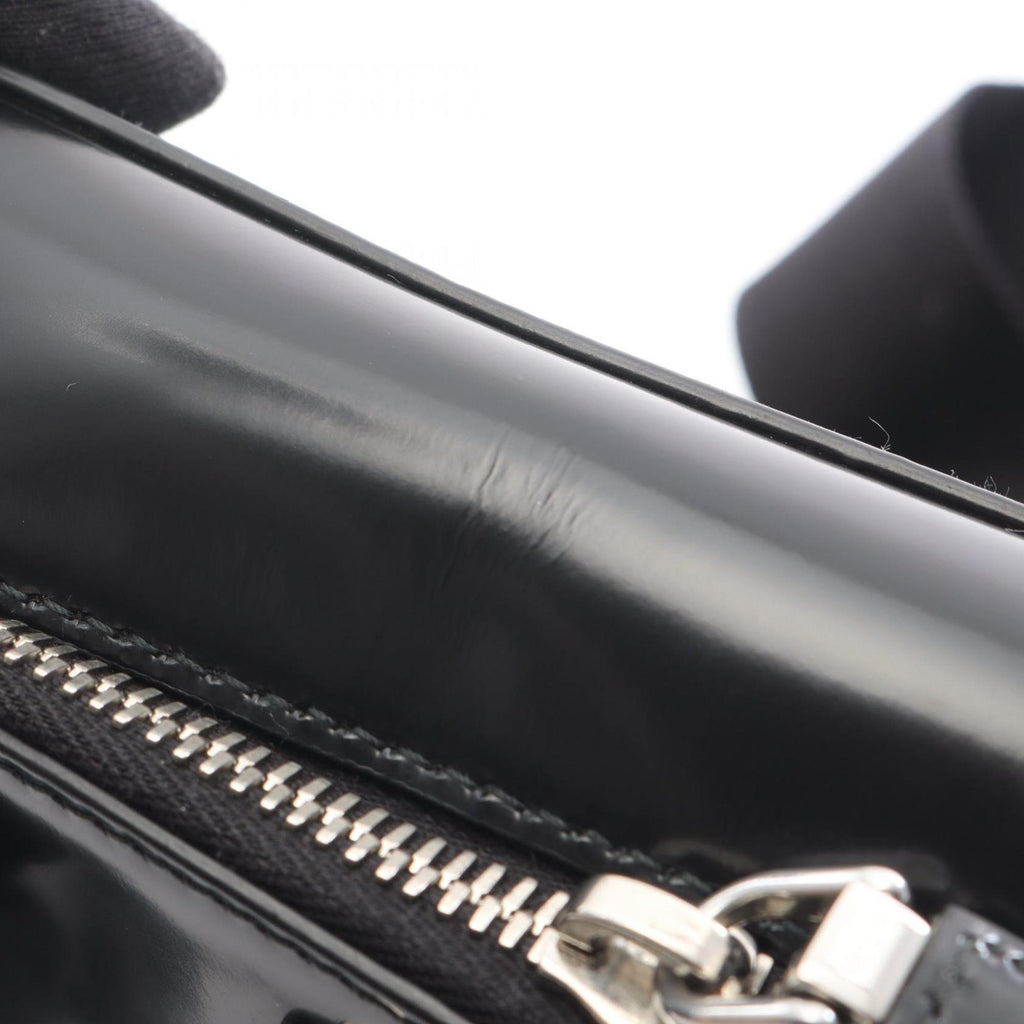 Prada Black Patent Leather Shoulder Bag