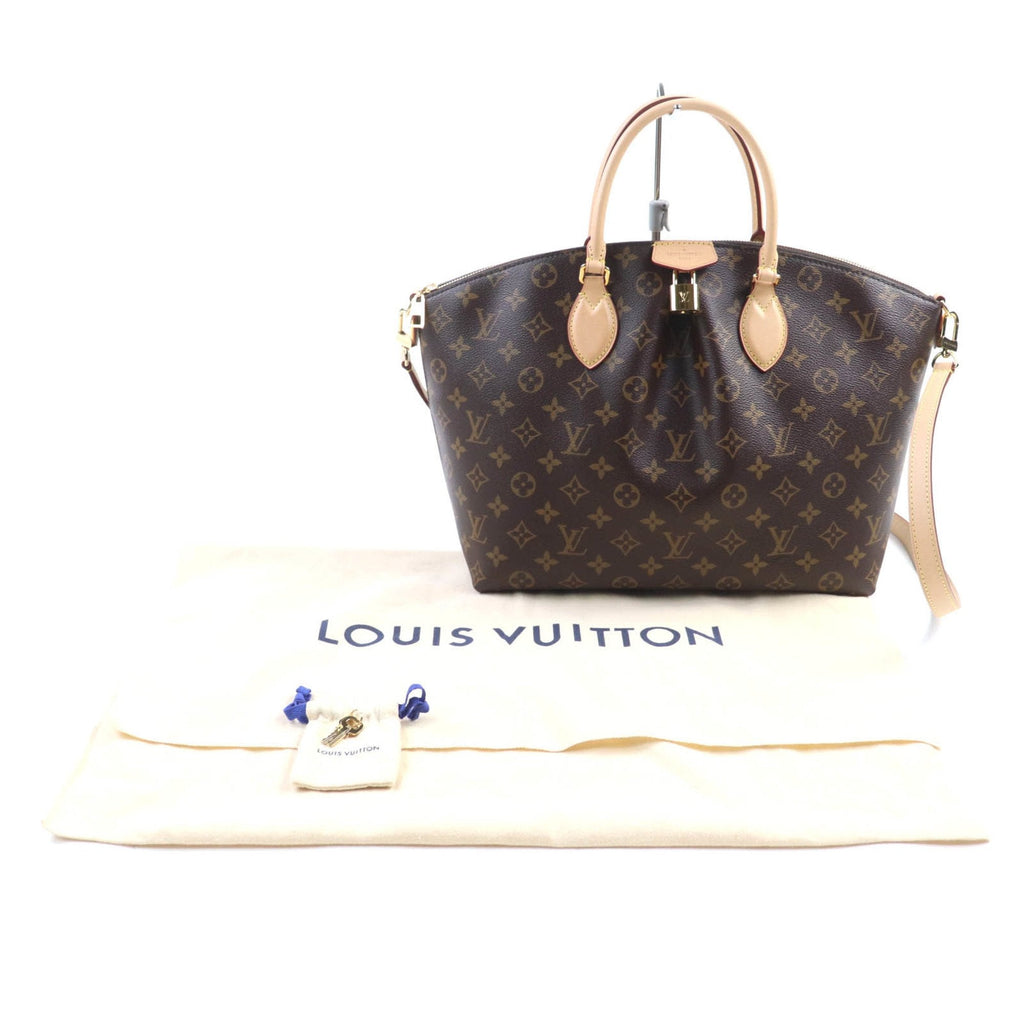 Louis Vuitton Brown Leather Handbag