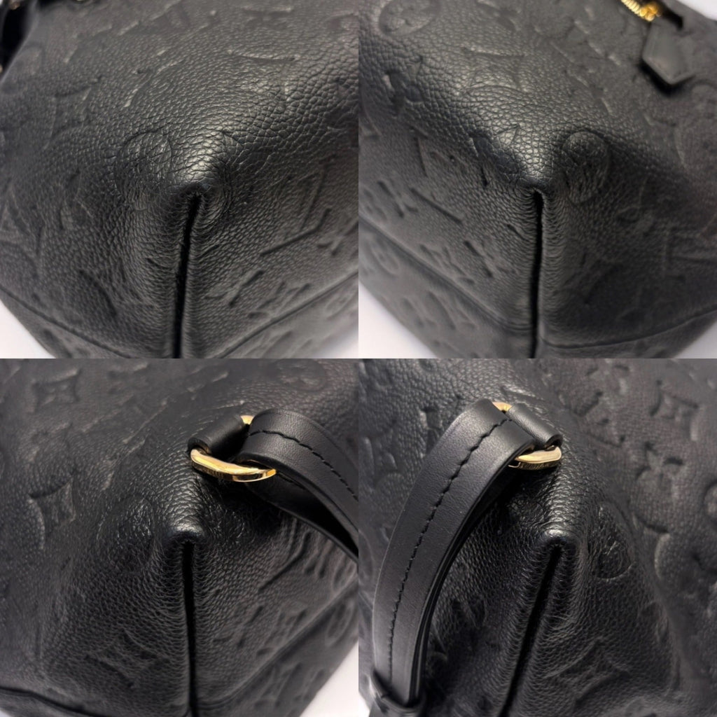 Louis Vuitton Noir Monogram Empreinte Backpack