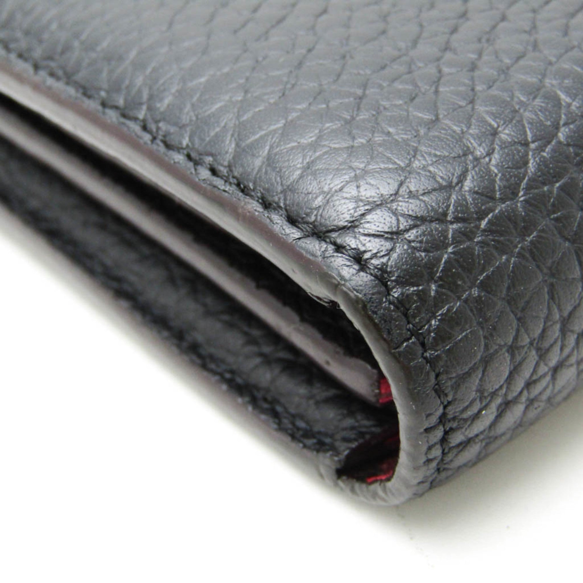 Louis Vuitton Taurillon Noir Leather Long Wallet