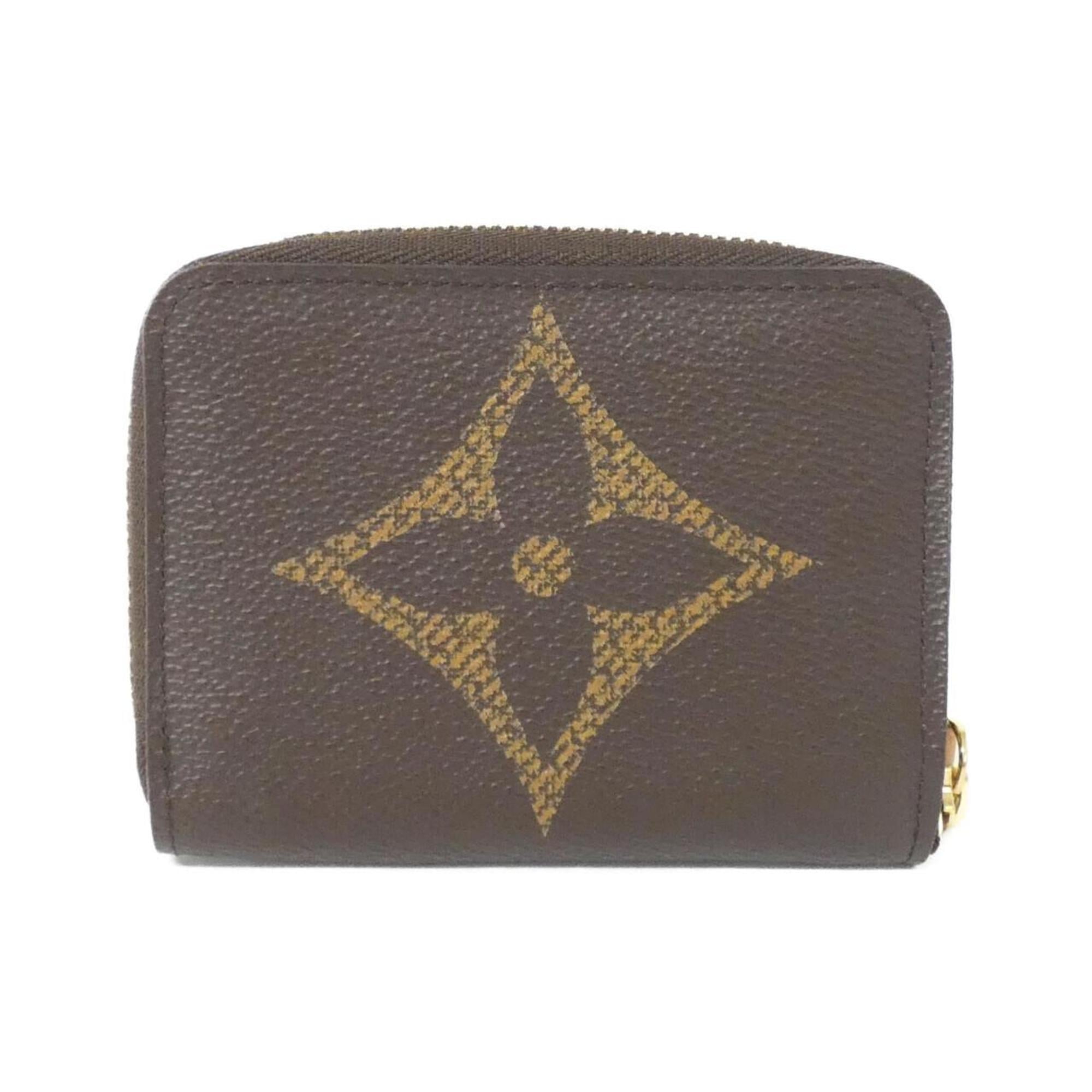 Louis Vuitton Brown Coated Canvas Coin Purse/Coin Case