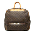 Louis Vuitton Brown Pvc Leather Boston Bag