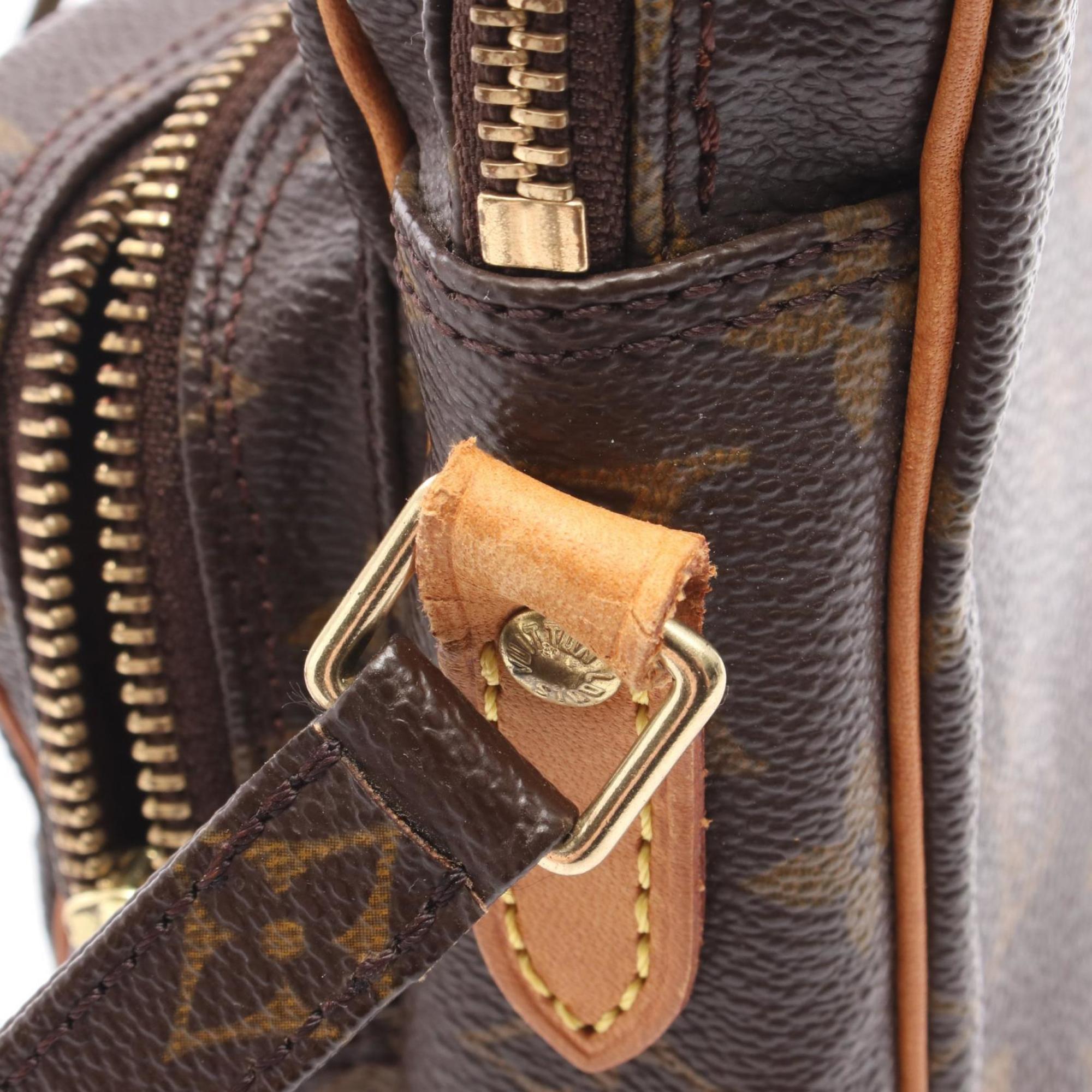 Louis Vuitton Brown Monogram Pvc Leather Shoulder Bag