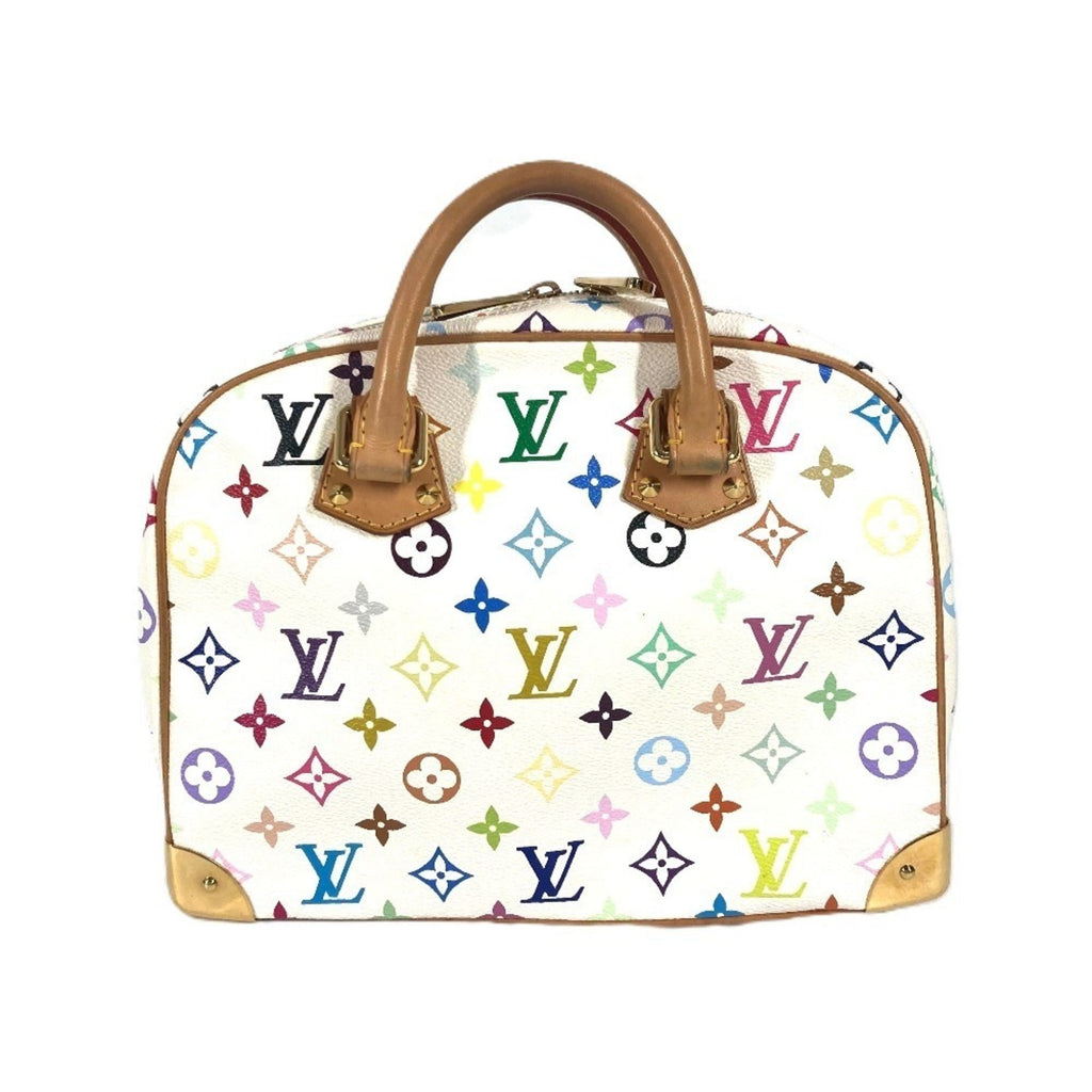Louis Vuitton Monogram Multicolore Blanc White Monogram Multicolore Boston Bag Handbag