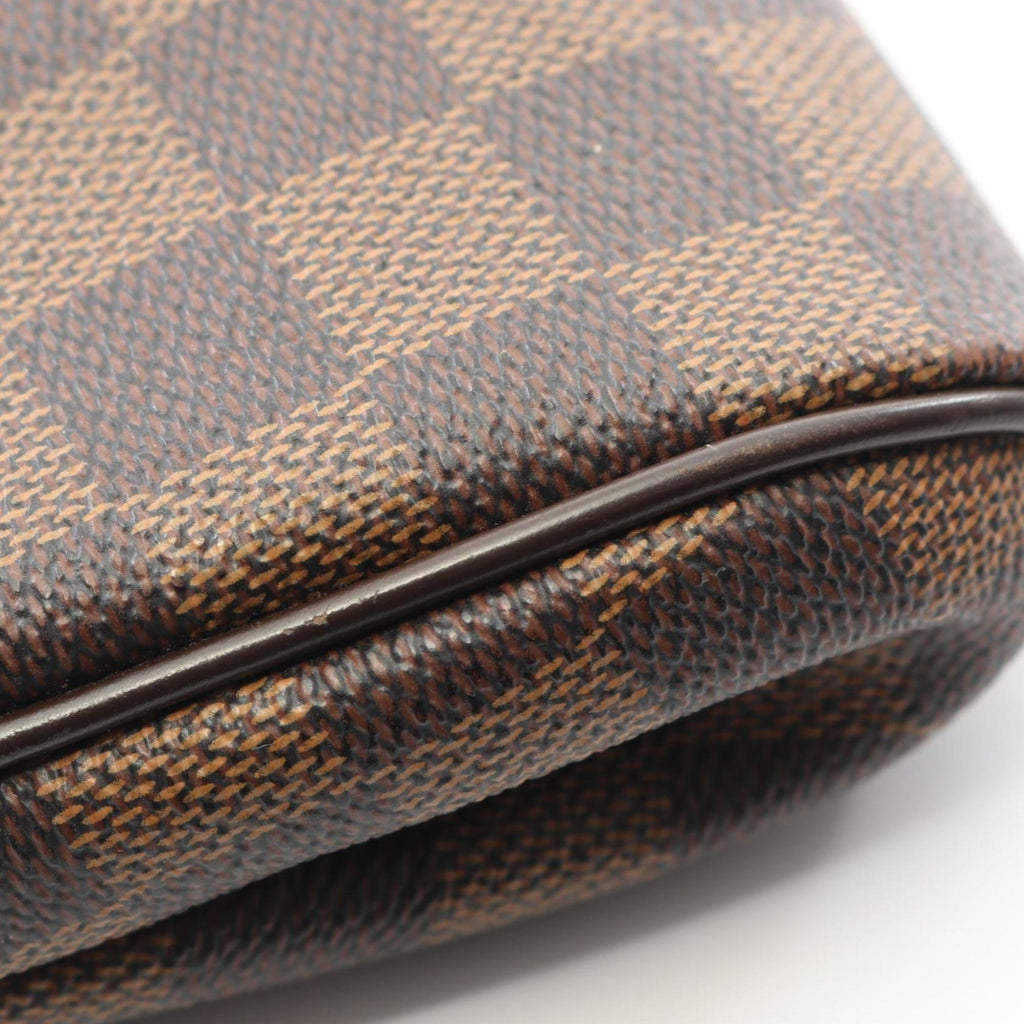 Louis Vuitton Brown Coated Canvas Leather Handbag