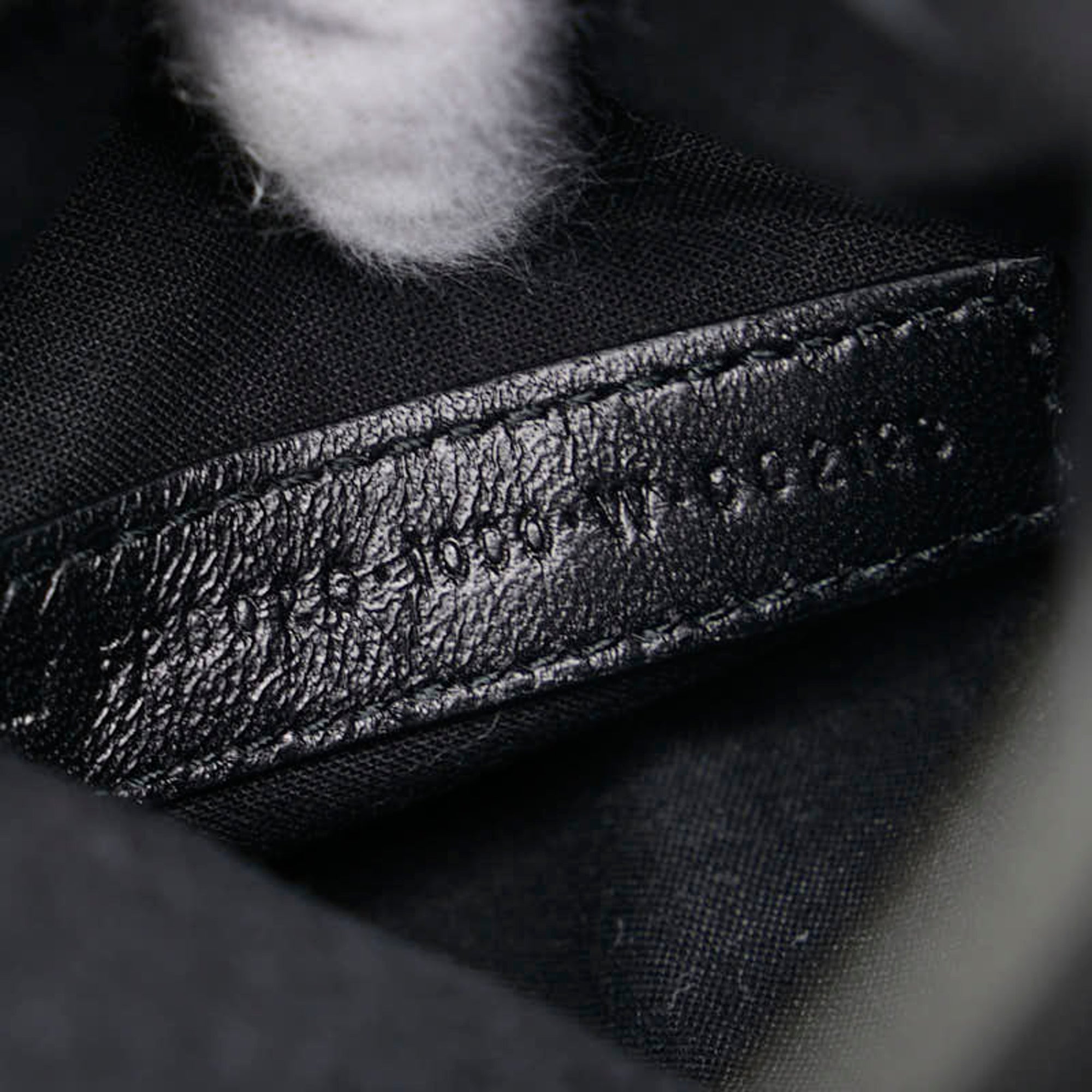 Balenciaga Black Leather Backpack
