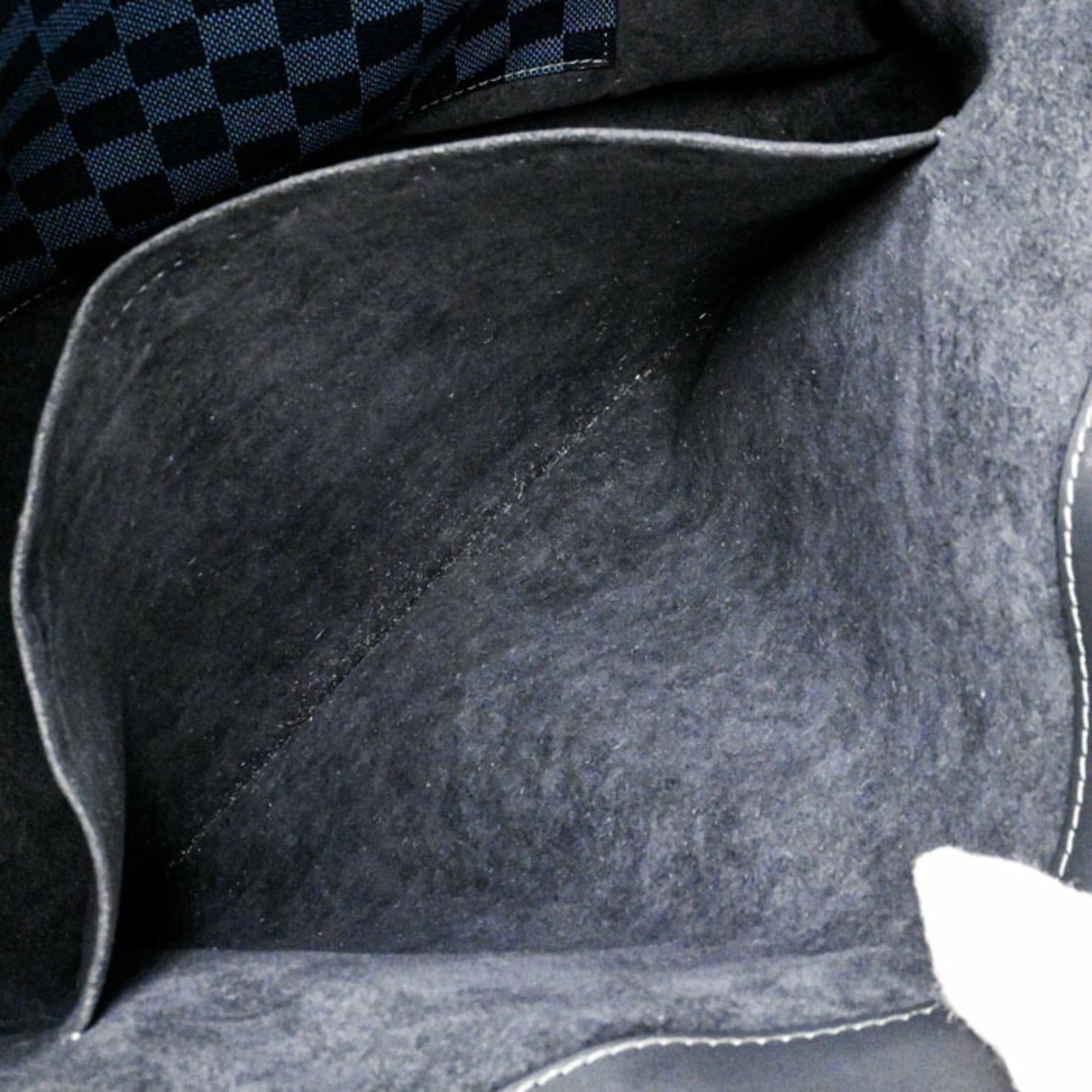 Louis Vuitton Damier Cobalt Black Blue Damier Graphite Tote Bag