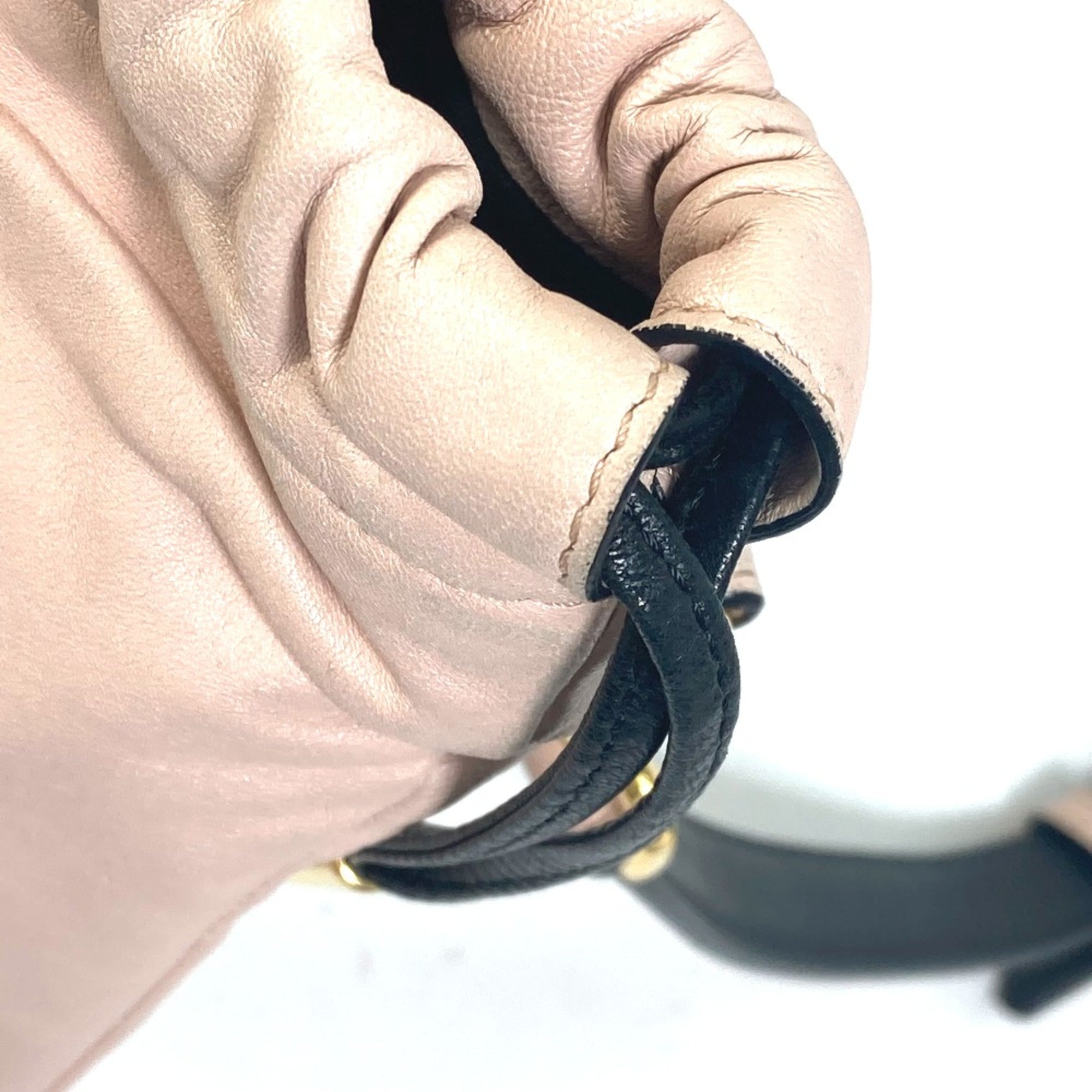 Fendi Pink Leather Shoulder Bag