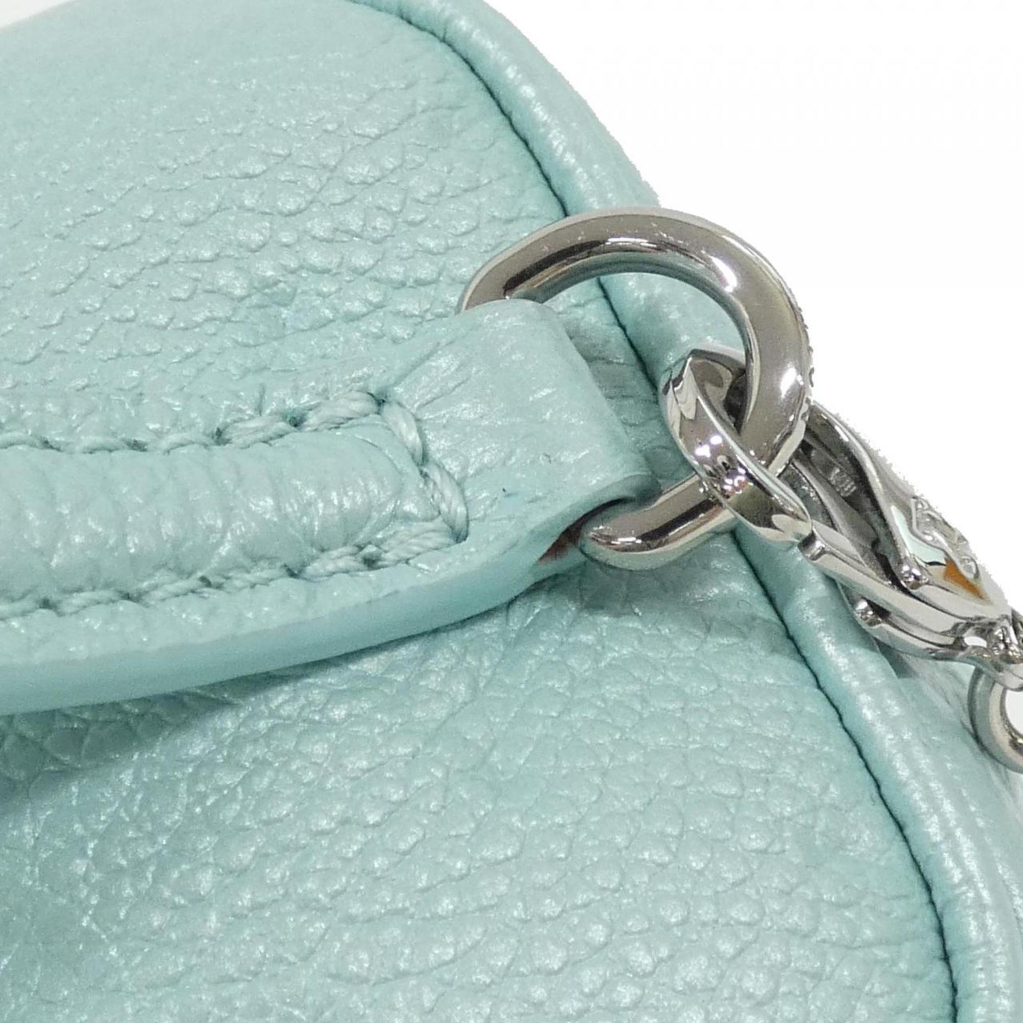 Louis Vuitton Blue Lagon Leather Pouch