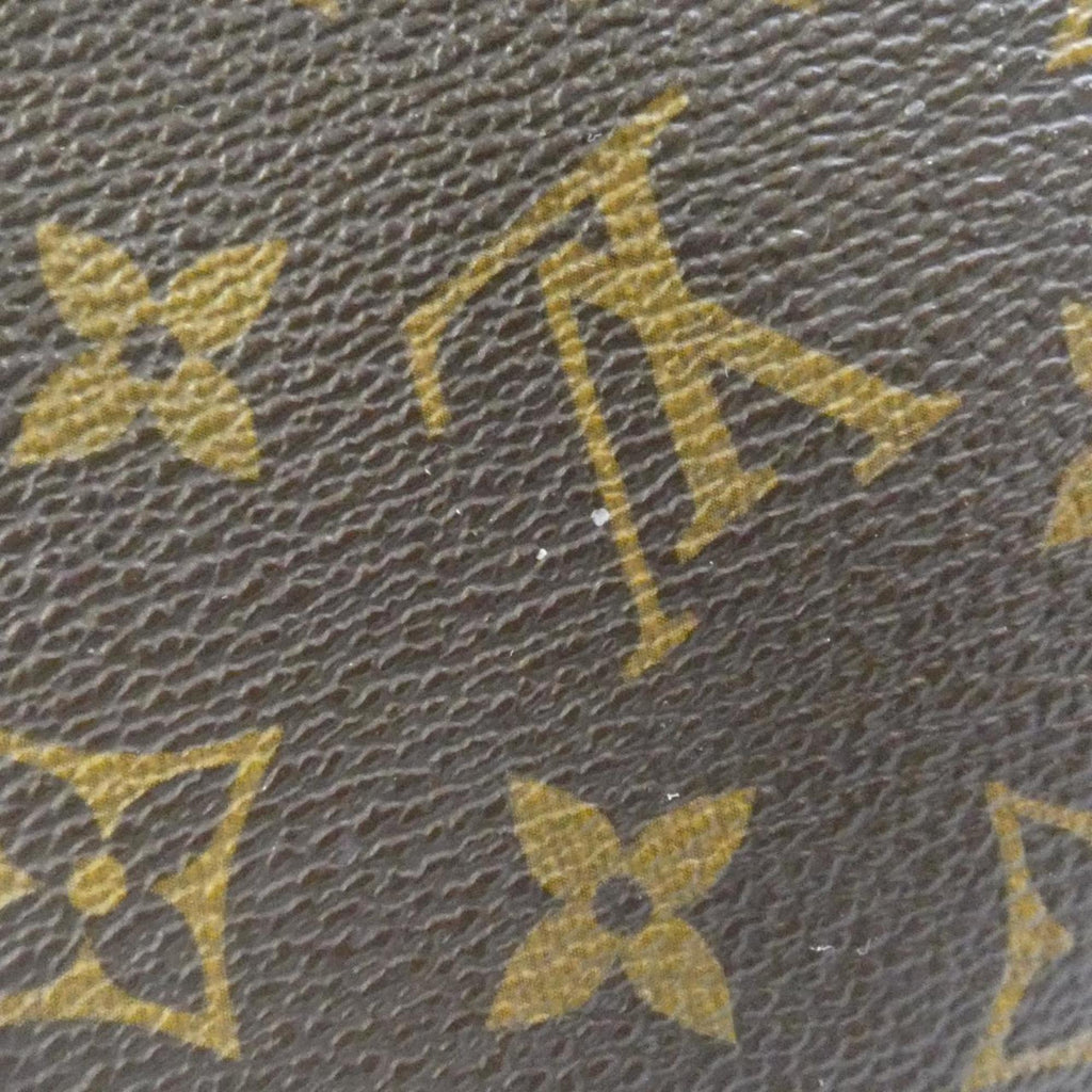 Louis Vuitton Brown Coated Canvas Shoulder Bag