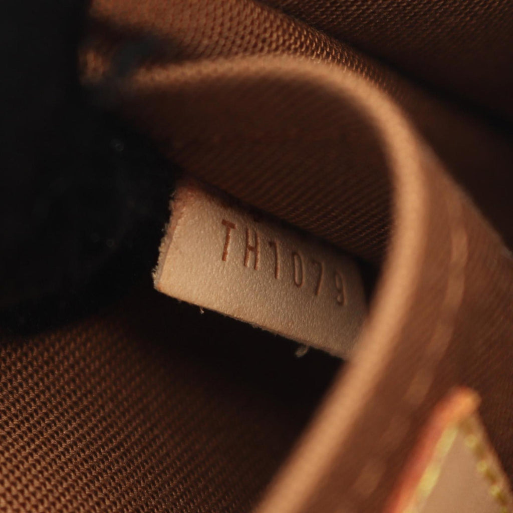 Louis Vuitton Brown Pvc Leather Shoulder Bag