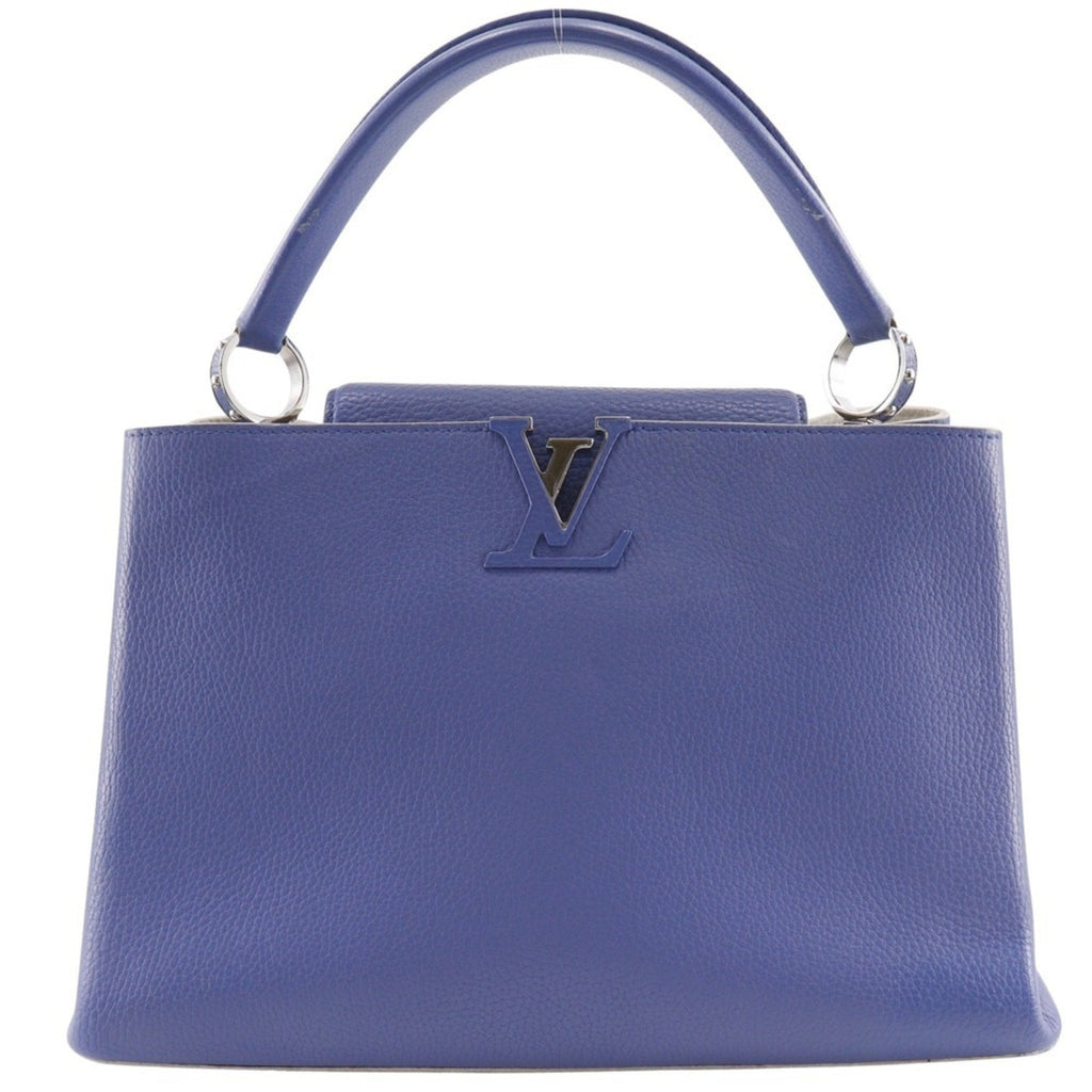 Louis Vuitton Blue White Handbag