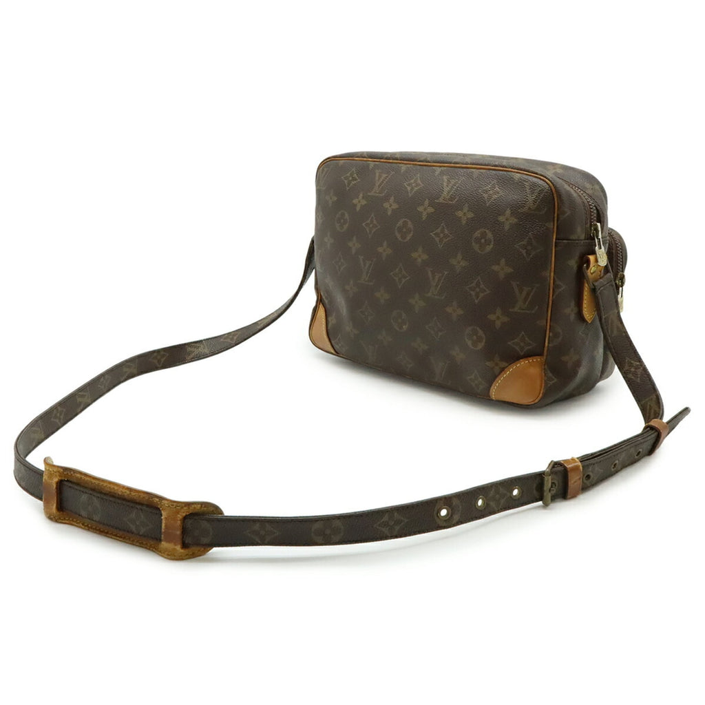 Louis Vuitton Black Brown Monogram Monogram Shoulder Bag