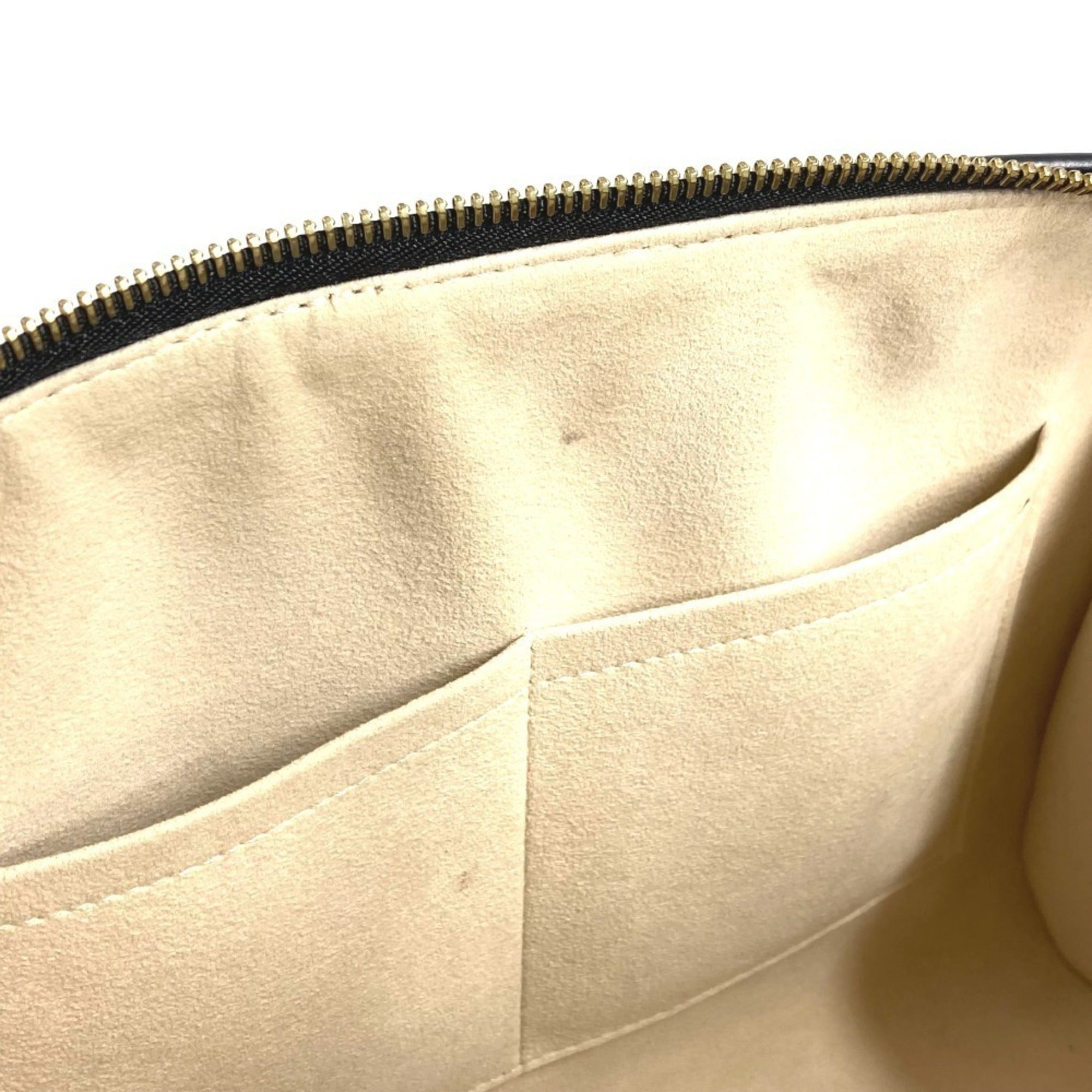 Louis Vuitton Black Noir Epi Leather Boston Bag Handbag Shoulder Bag