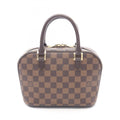 Louis Vuitton Brown Damier Canvas Ebene Coated Canvas Leather Handbag