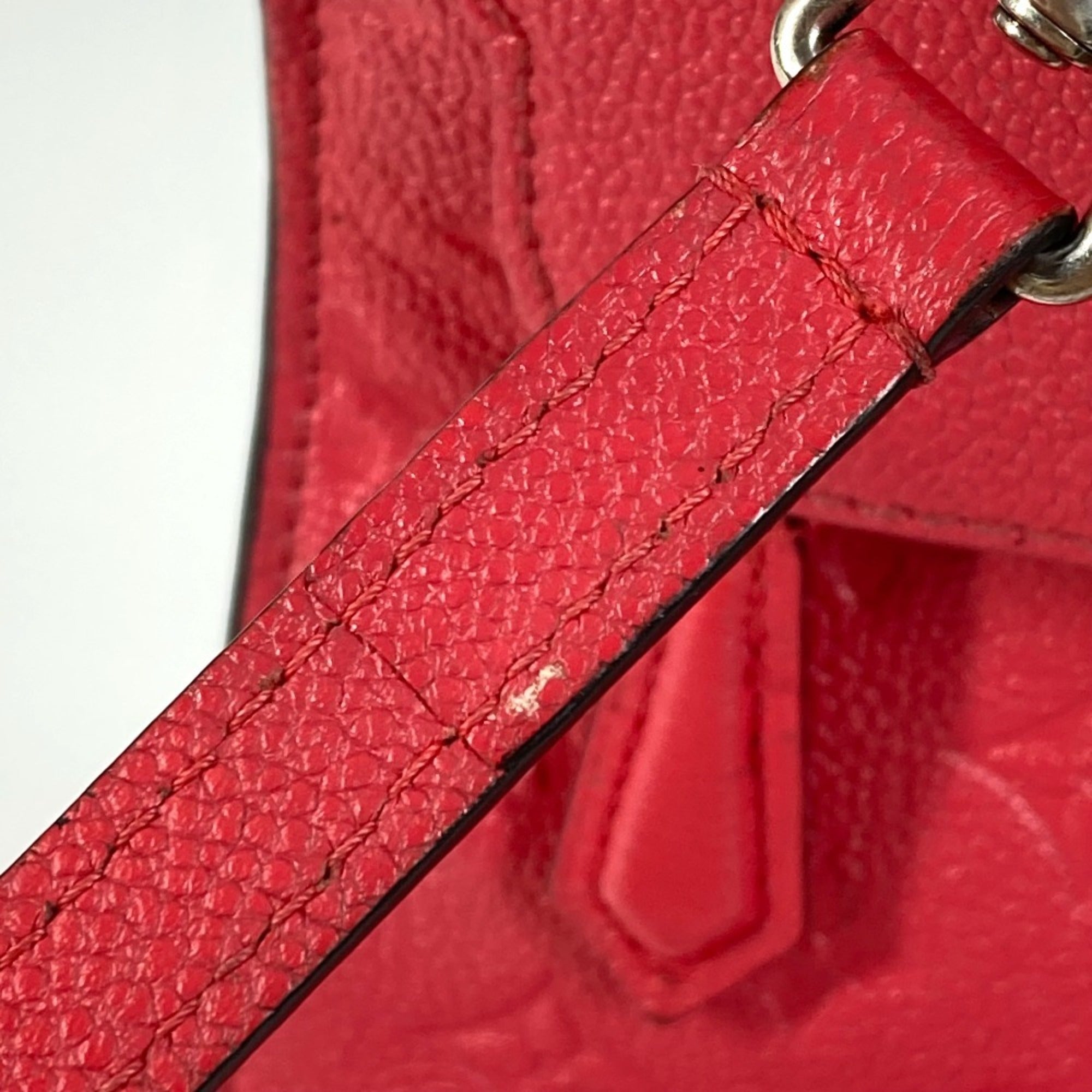 Louis Vuitton Monogram Empreinte Red Color Monogram Empreinte Handbag Shoulder Bag