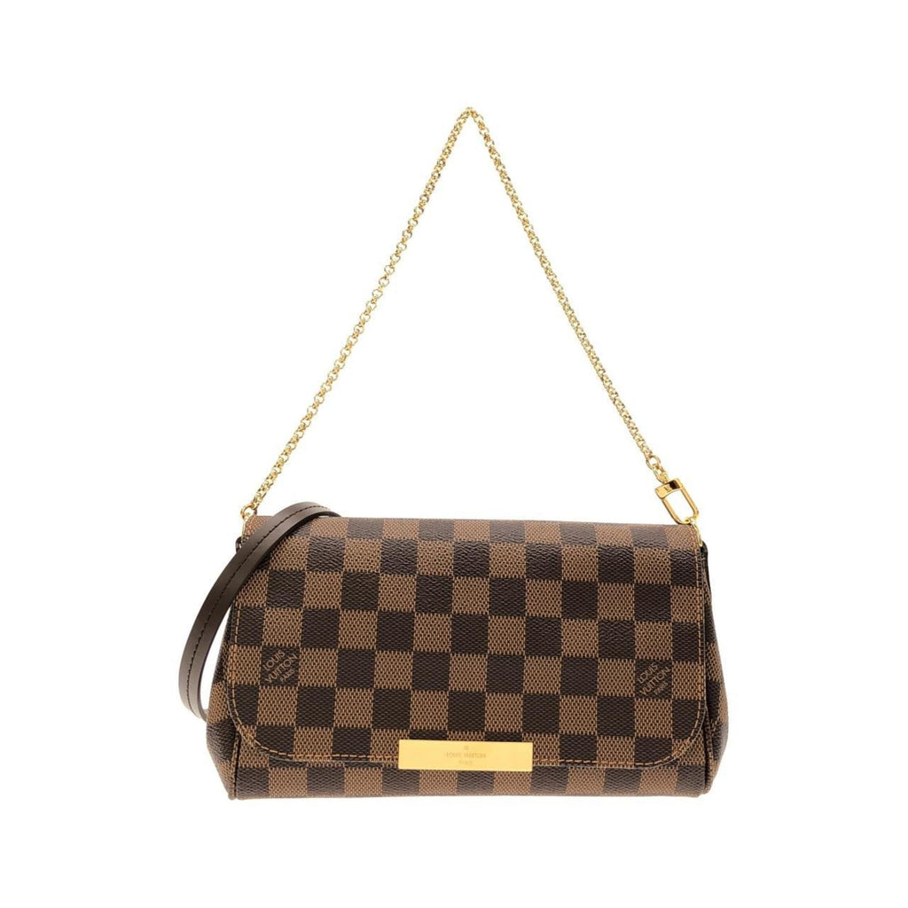 Louis Vuitton Damier Canvas Ebene Coated Canvas Shoulder Bag
