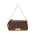 Louis Vuitton Damier Canvas Ebene Coated Canvas Shoulder Bag
