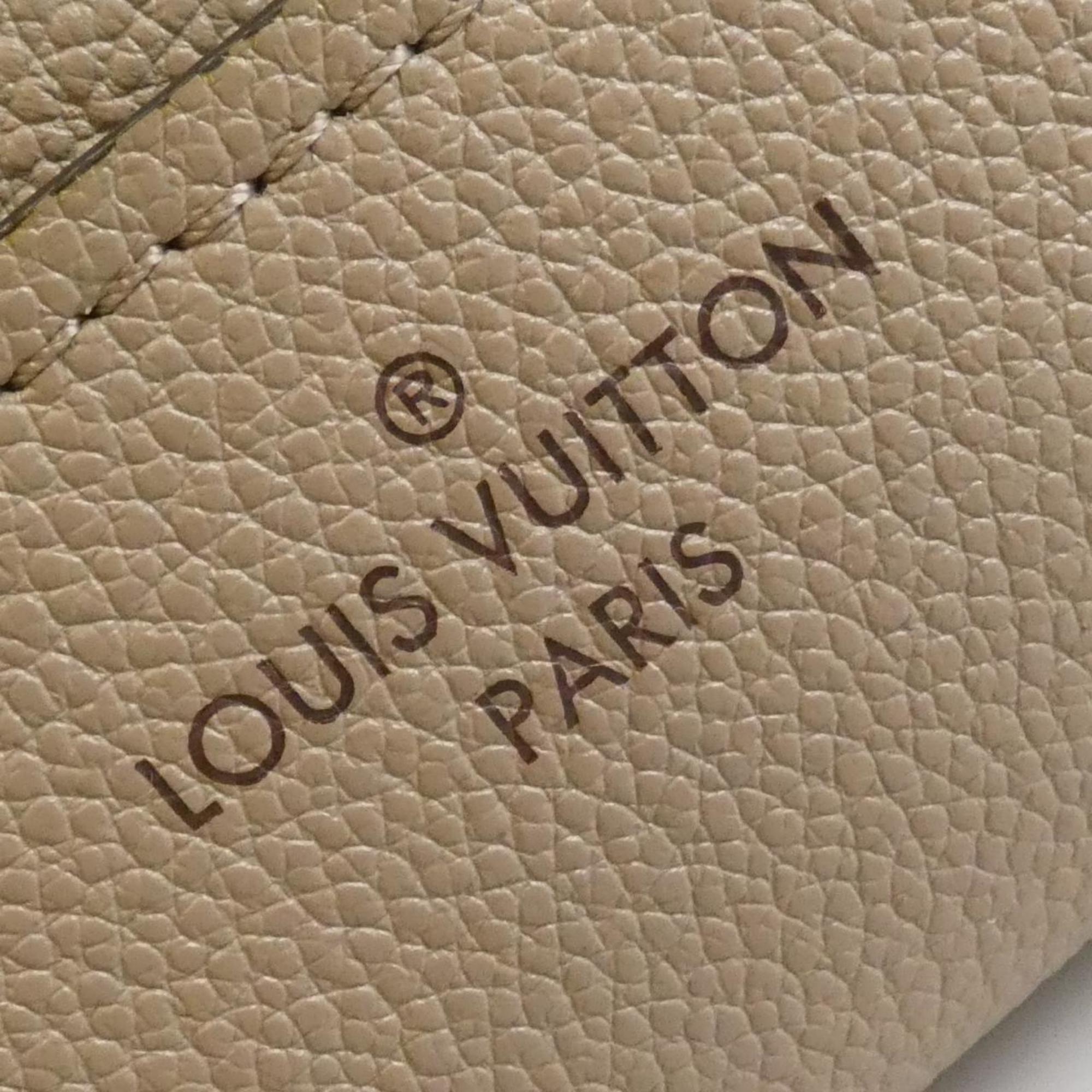 Louis Vuitton Tourterelle Leather Handbag