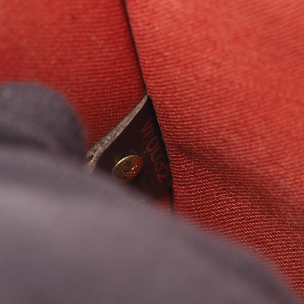 Louis Vuitton Brown Coated Canvas Shoulder Bag