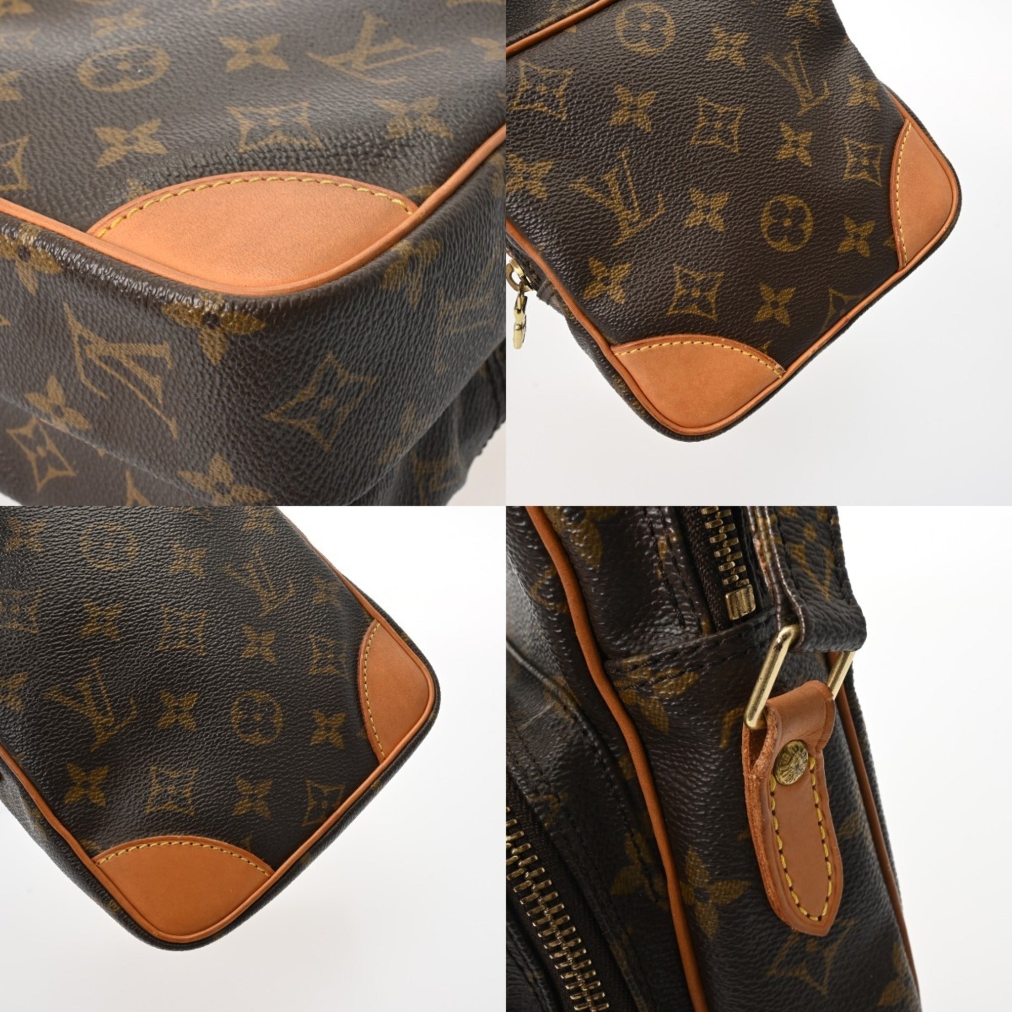 Louis Vuitton Brown Monogram Canvas Shoulder Bag