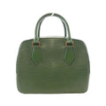 Louis Vuitton Green Leather Handbag