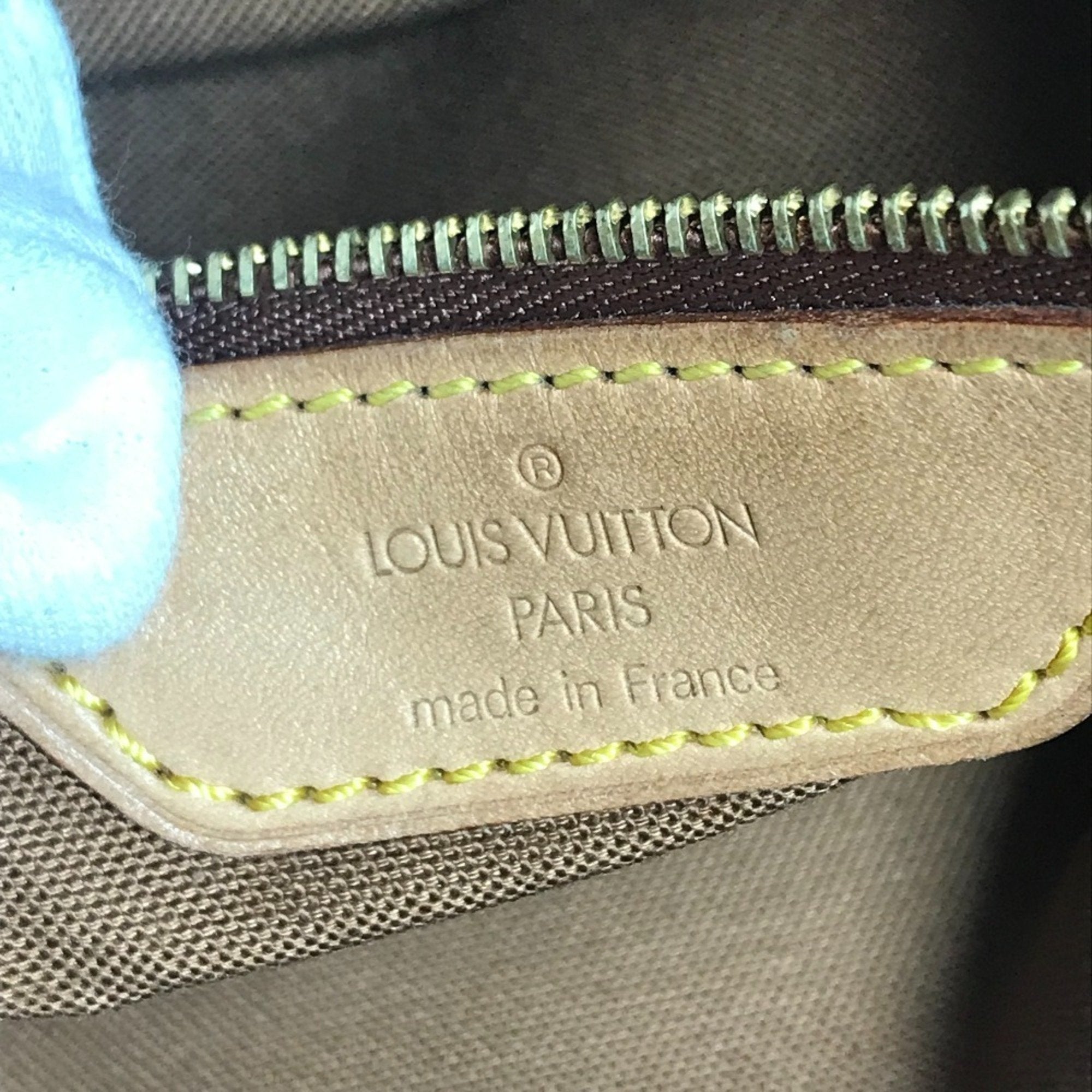Louis Vuitton Brown Monogram Canvas Shoulder Bag Tote Bag