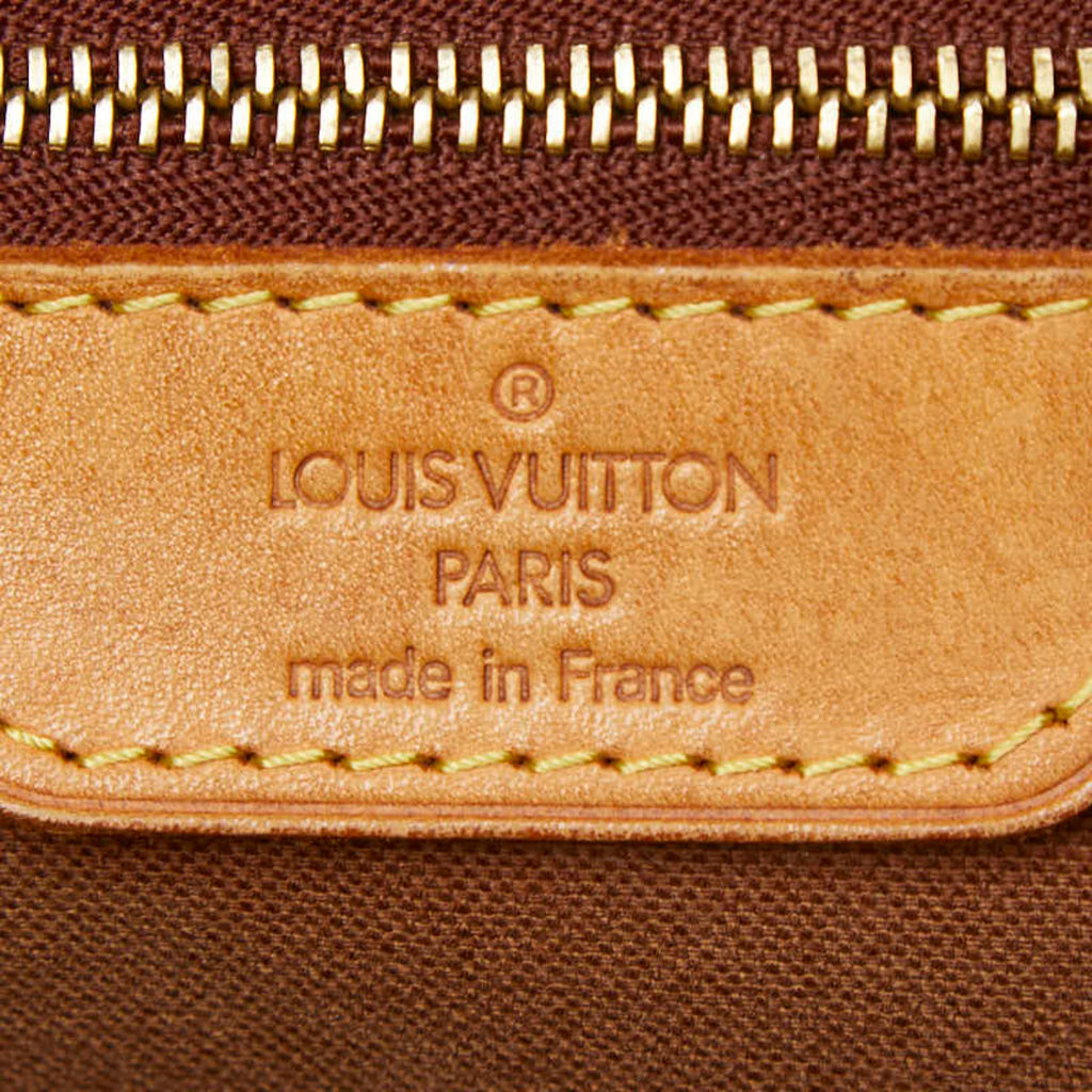 Louis Vuitton Brown Pvc Shoulder Bag Tote Bag