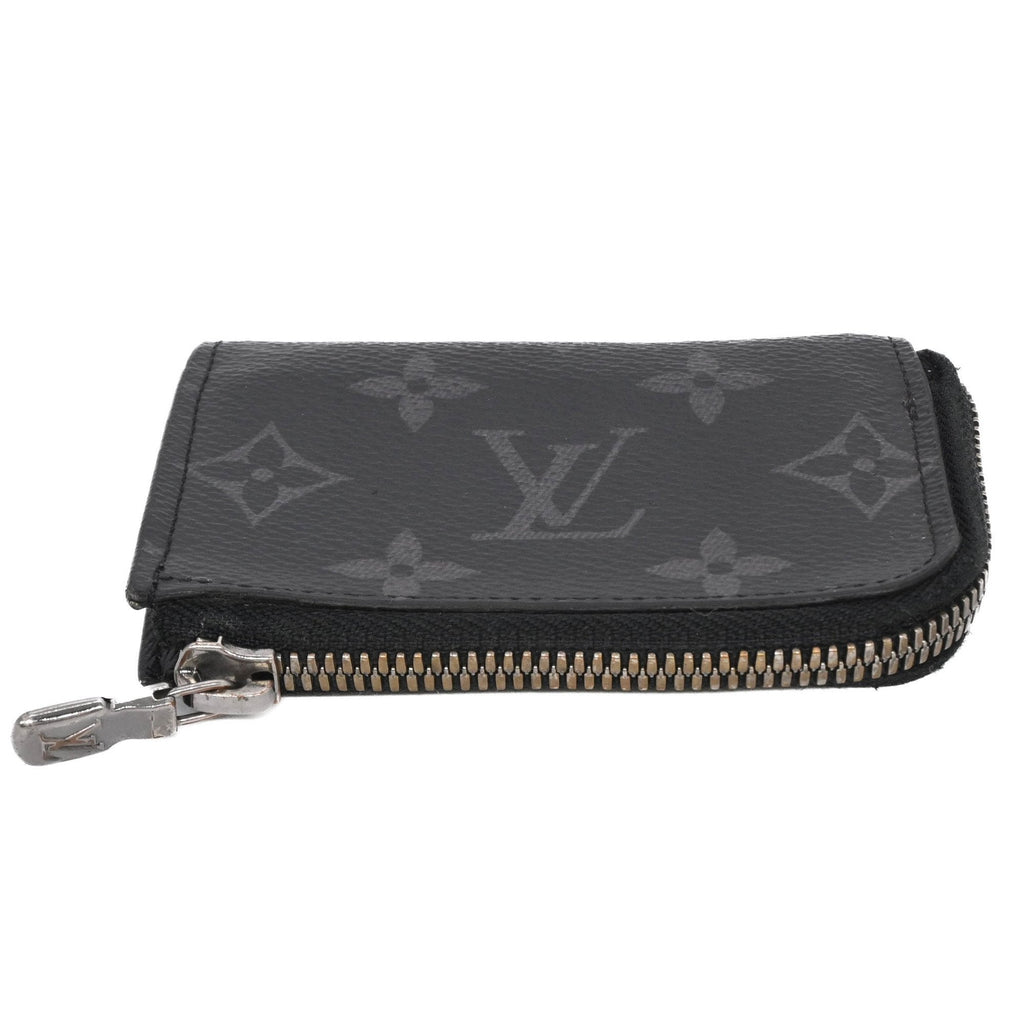 Louis Vuitton Black Monogram Eclipse Monogram Eclipse Coin Purse/Coin Case