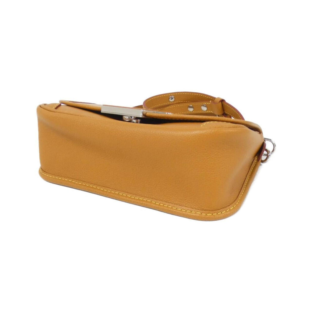 Louis Vuitton Brown Leather Shoulder Bag