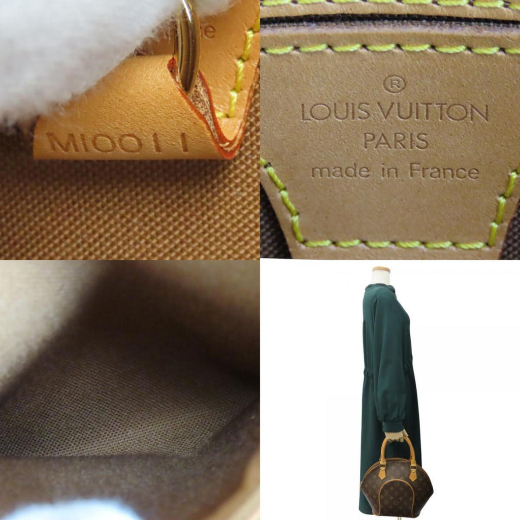 Louis Vuitton Brown Monogram Leather Handbag