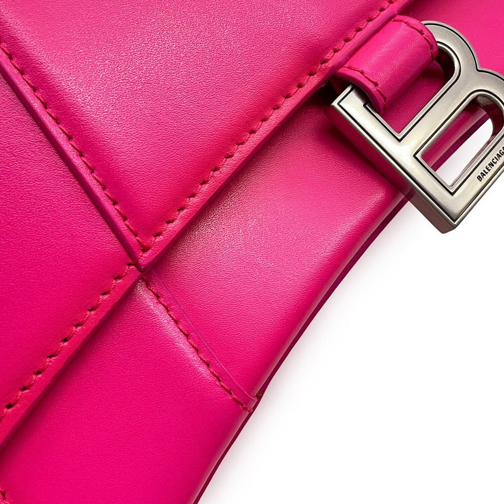 Balenciaga Pink Leather Handbag Shoulder