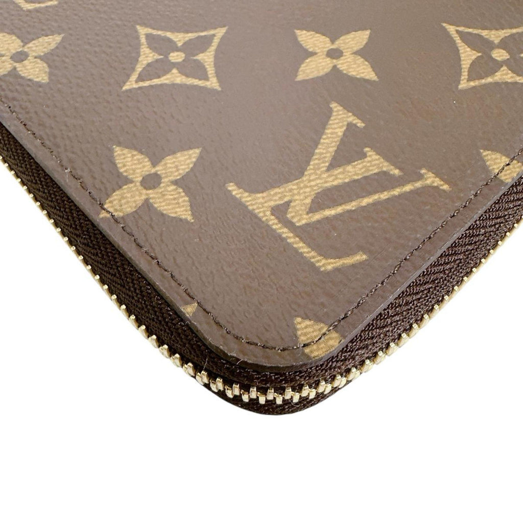 Louis Vuitton Brown Monogram Rose Ballerine Monogram Long Wallet