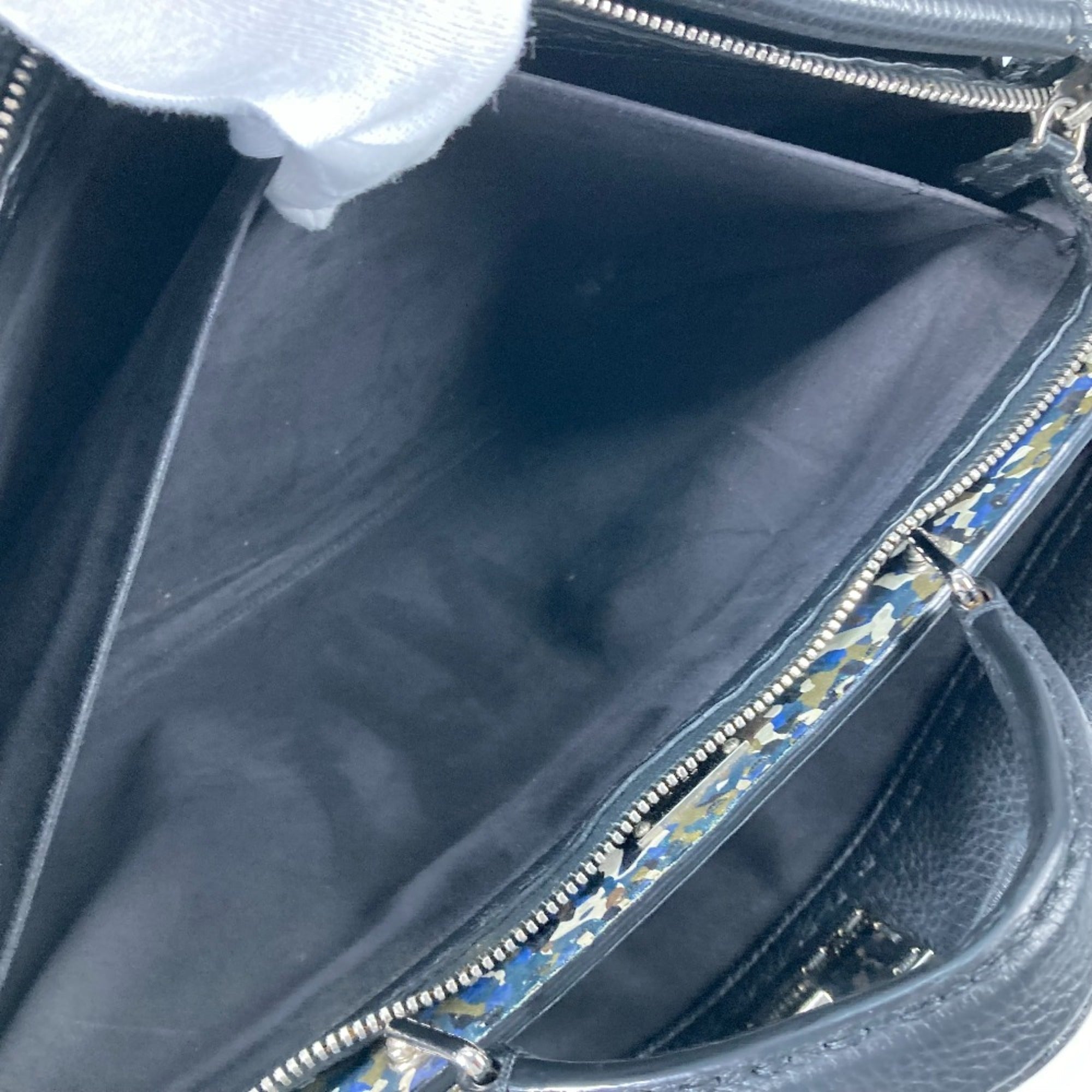 Fendi Black Leather Briefcase