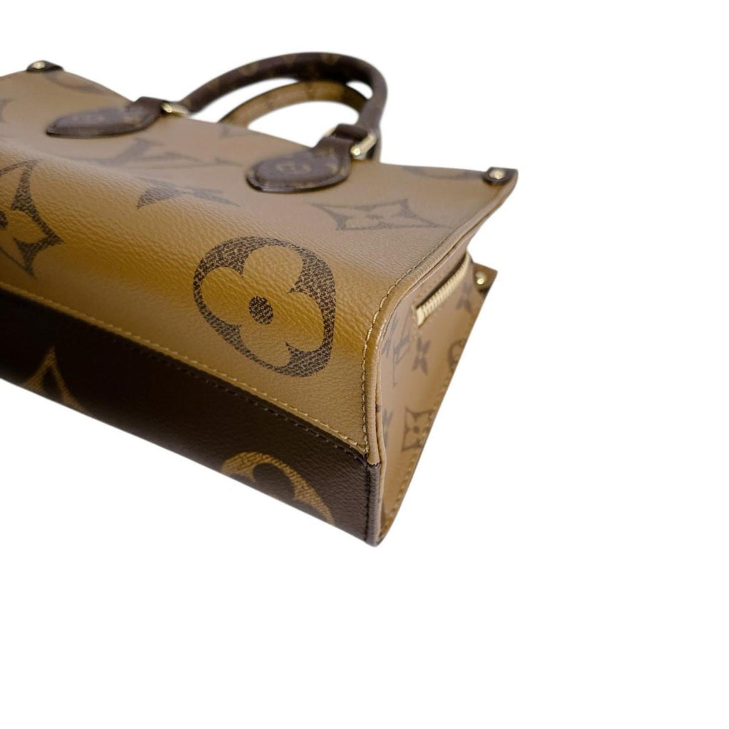 Louis Vuitton Brown Monogram Pouch Tote Bag