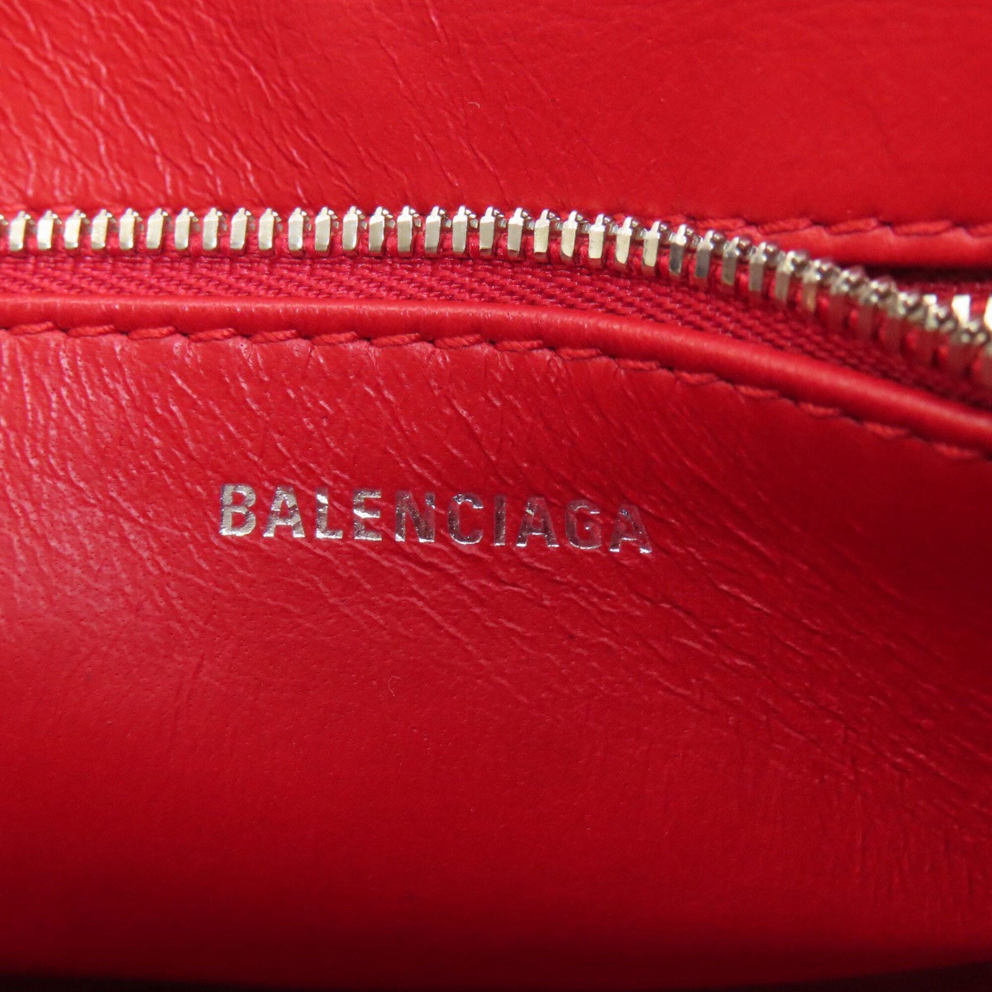 Balenciaga Black Leather Hand
