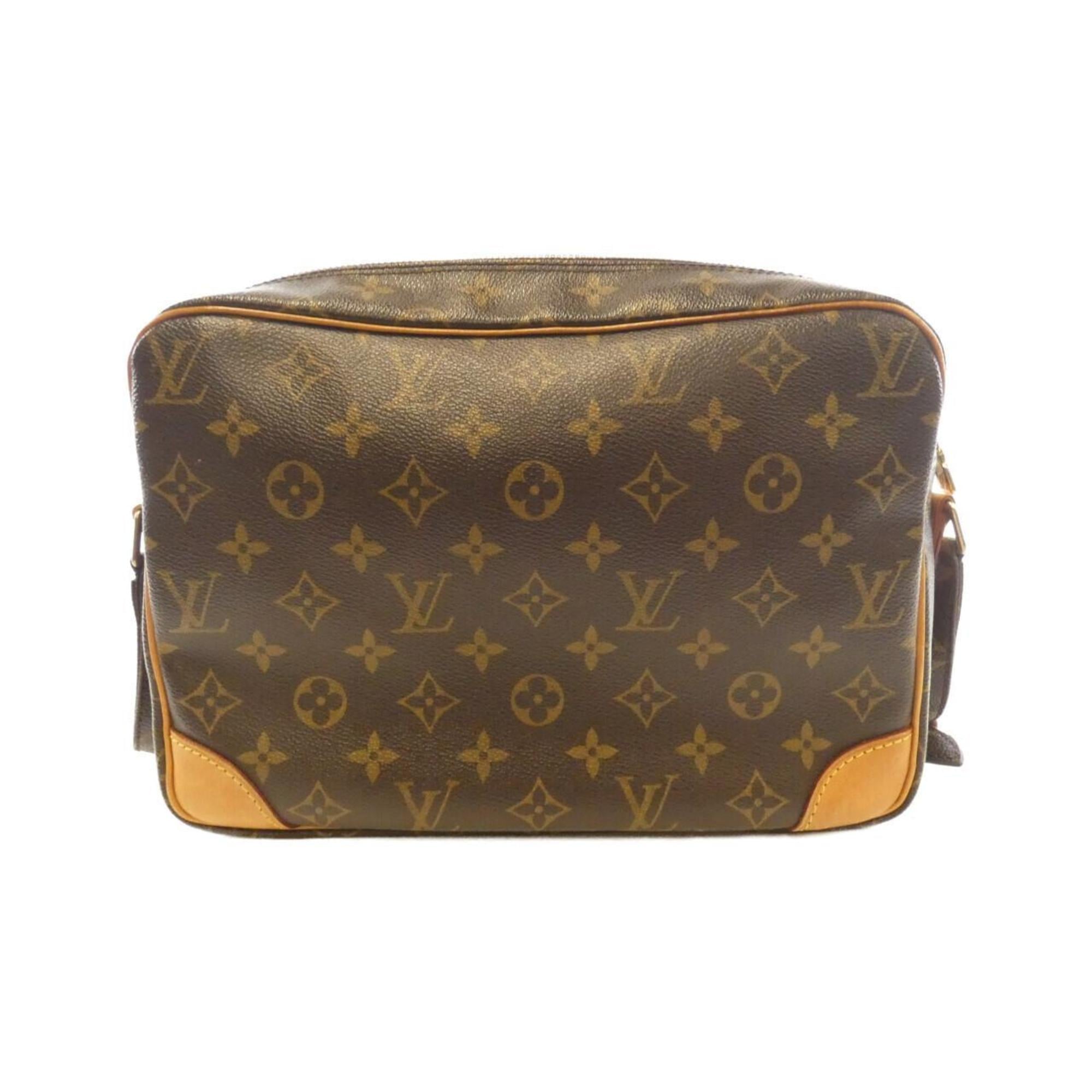 Louis Vuitton Marron Coated Canvas Shoulder Bag