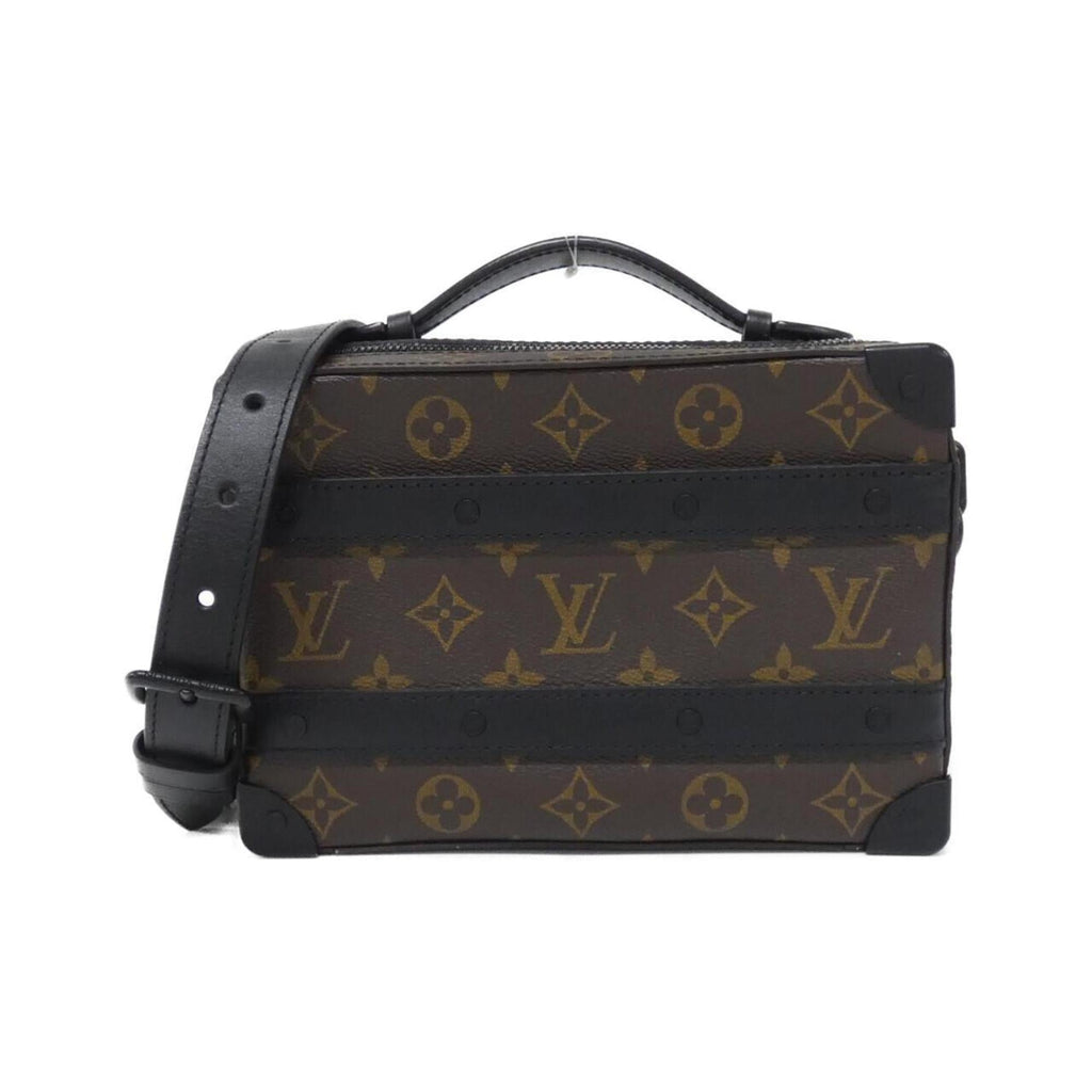 Louis Vuitton Black Marron Coated Canvas Shoulder Bag