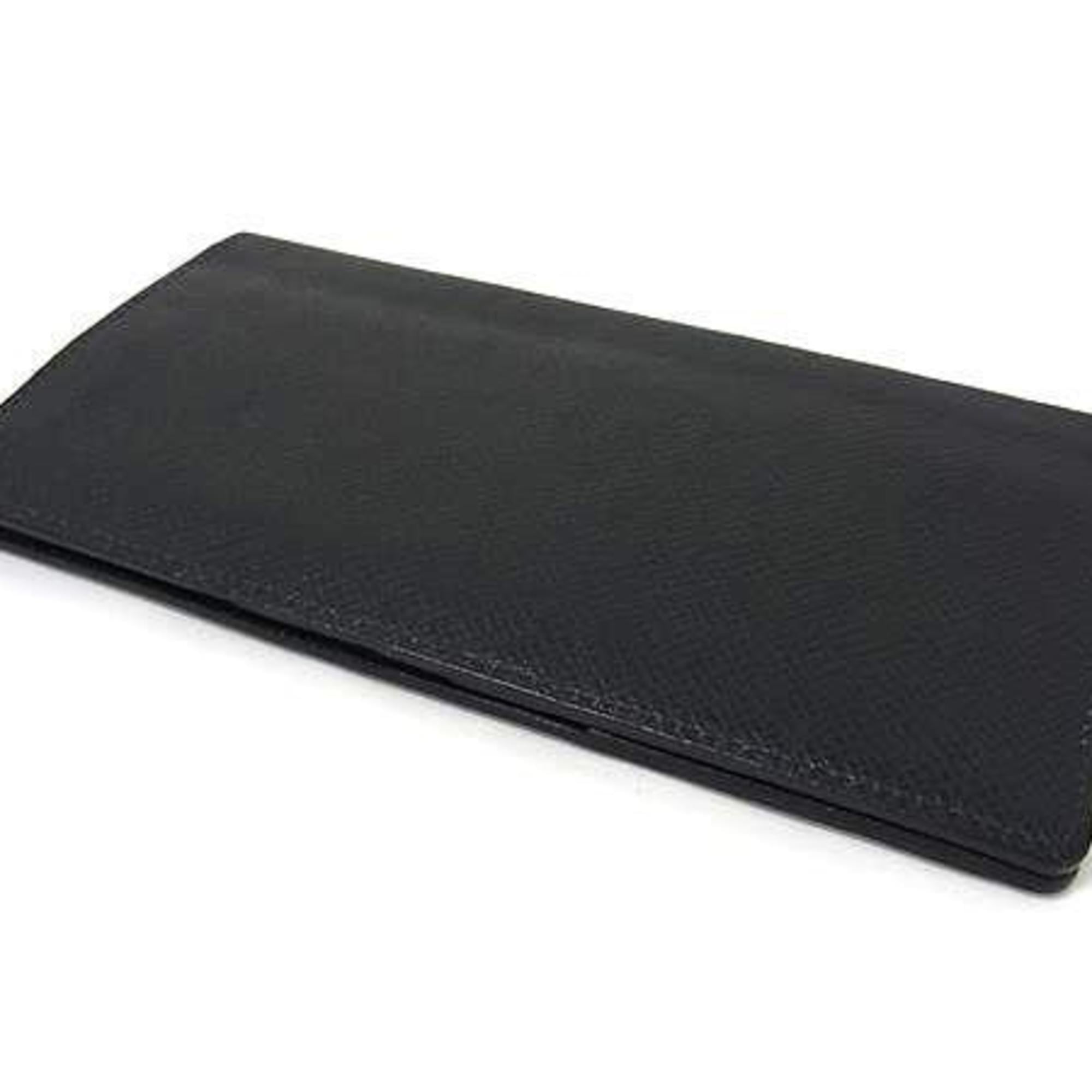 Louis Vuitton Taiga Boreal Navy Taiga Leather Long Wallet